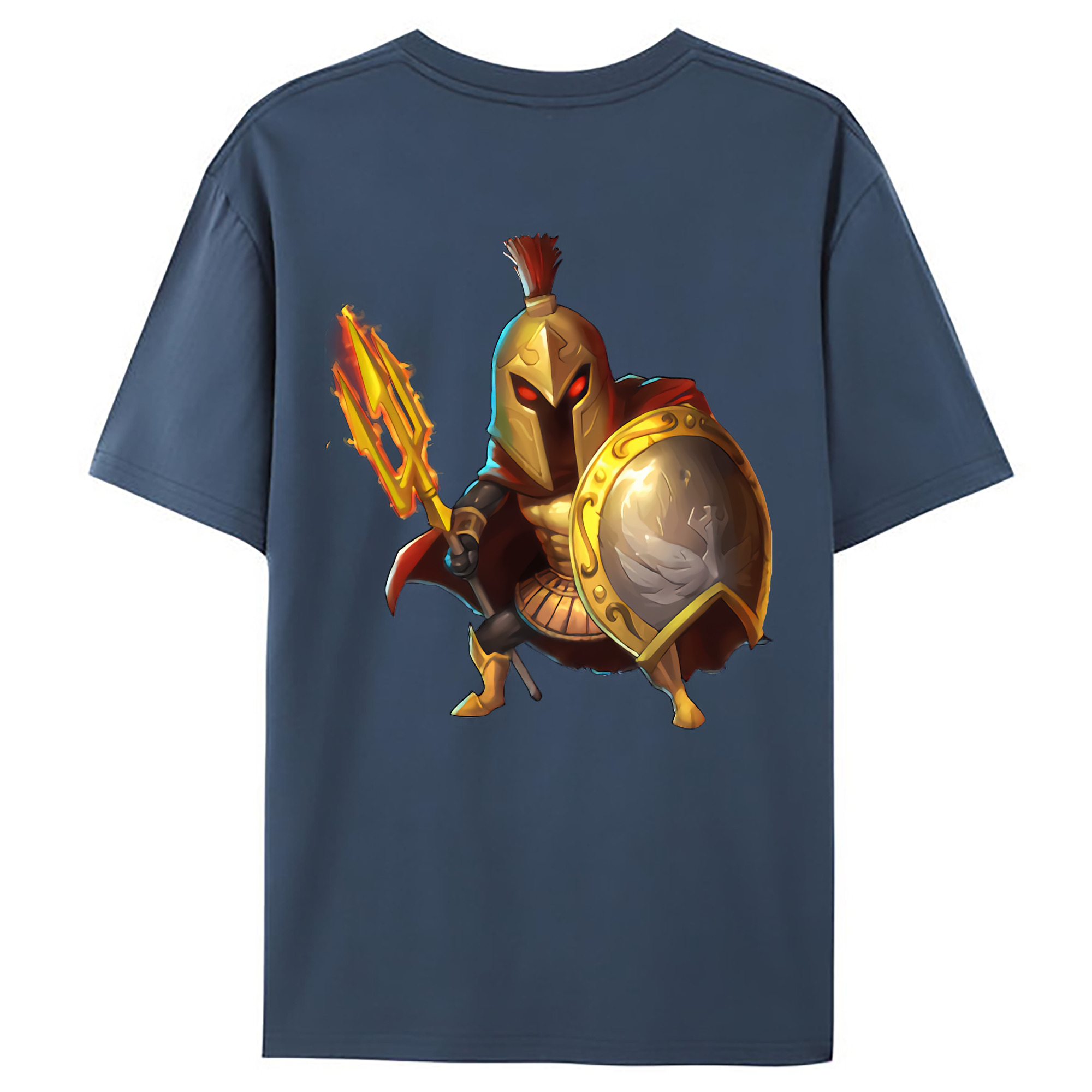 （画像用） リーグ・オブ・レジェンド League of Legends LOL 綿100％ メンズ半袖Tシャツ（バックプリント） 通気性