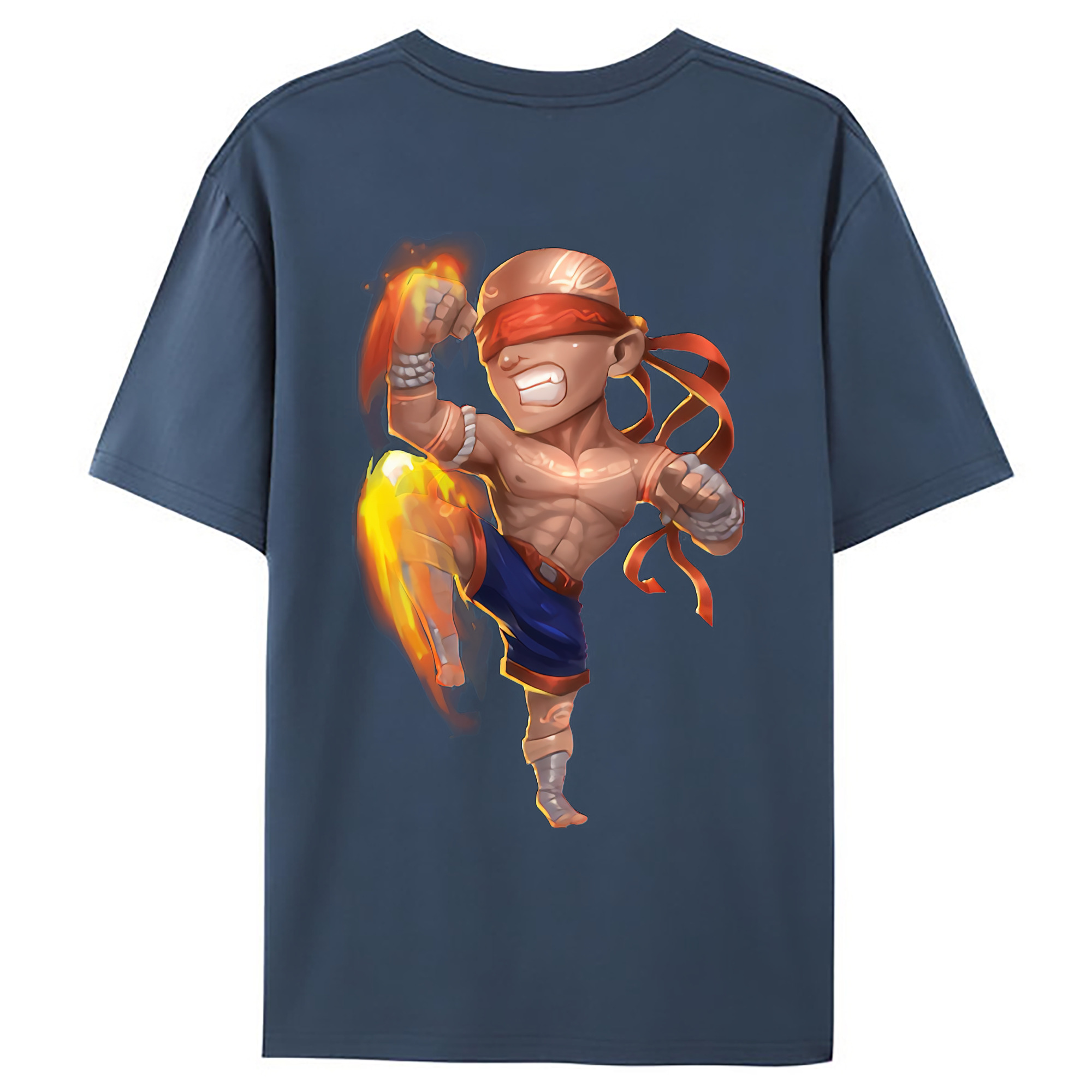 （画像用） リーグ・オブ・レジェンド League of Legends LOL 綿100％ メンズ半袖Tシャツ（バックプリント） 通気性