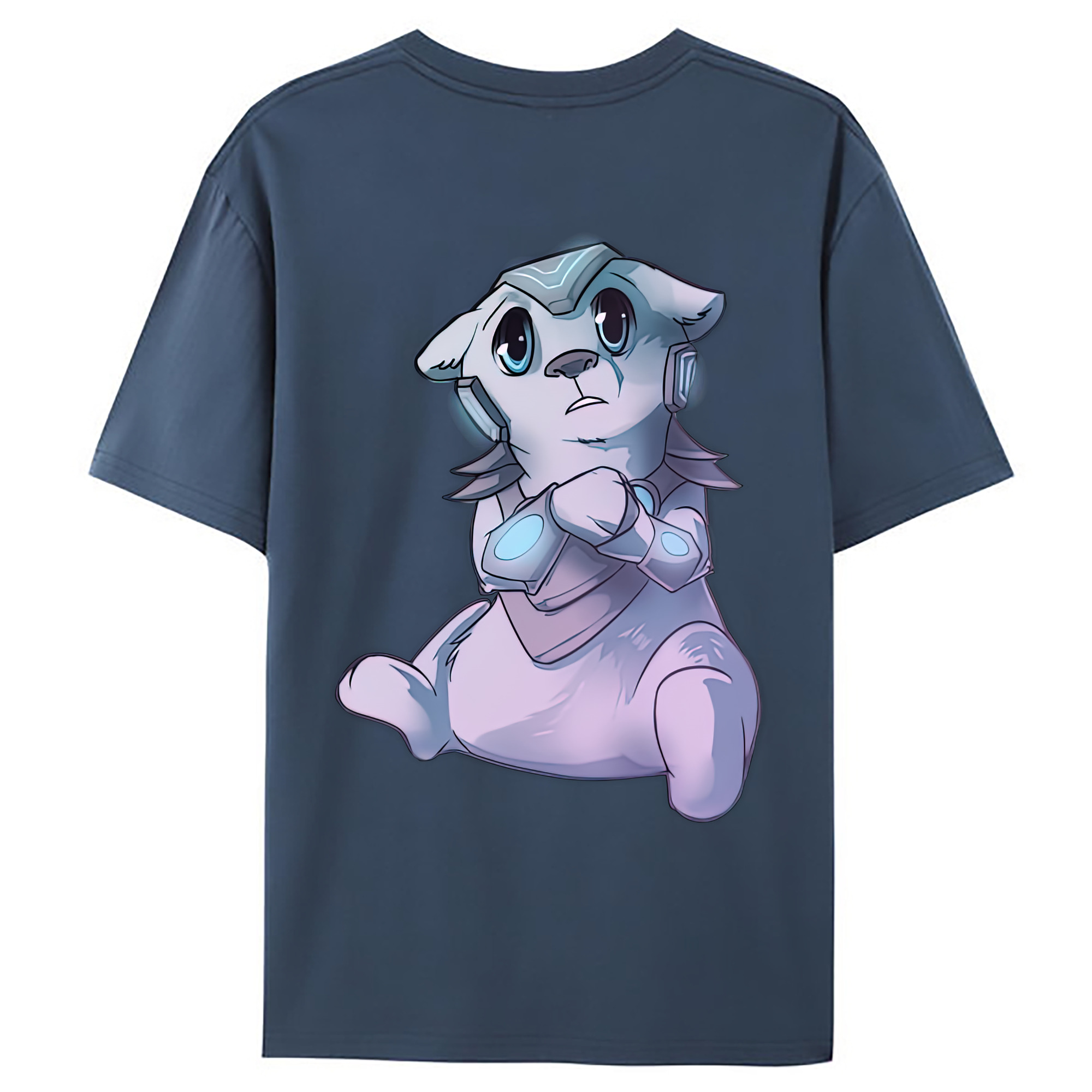（画像用） リーグ・オブ・レジェンド League of Legends LOL 綿100％ メンズ半袖Tシャツ（バックプリント） 通気性