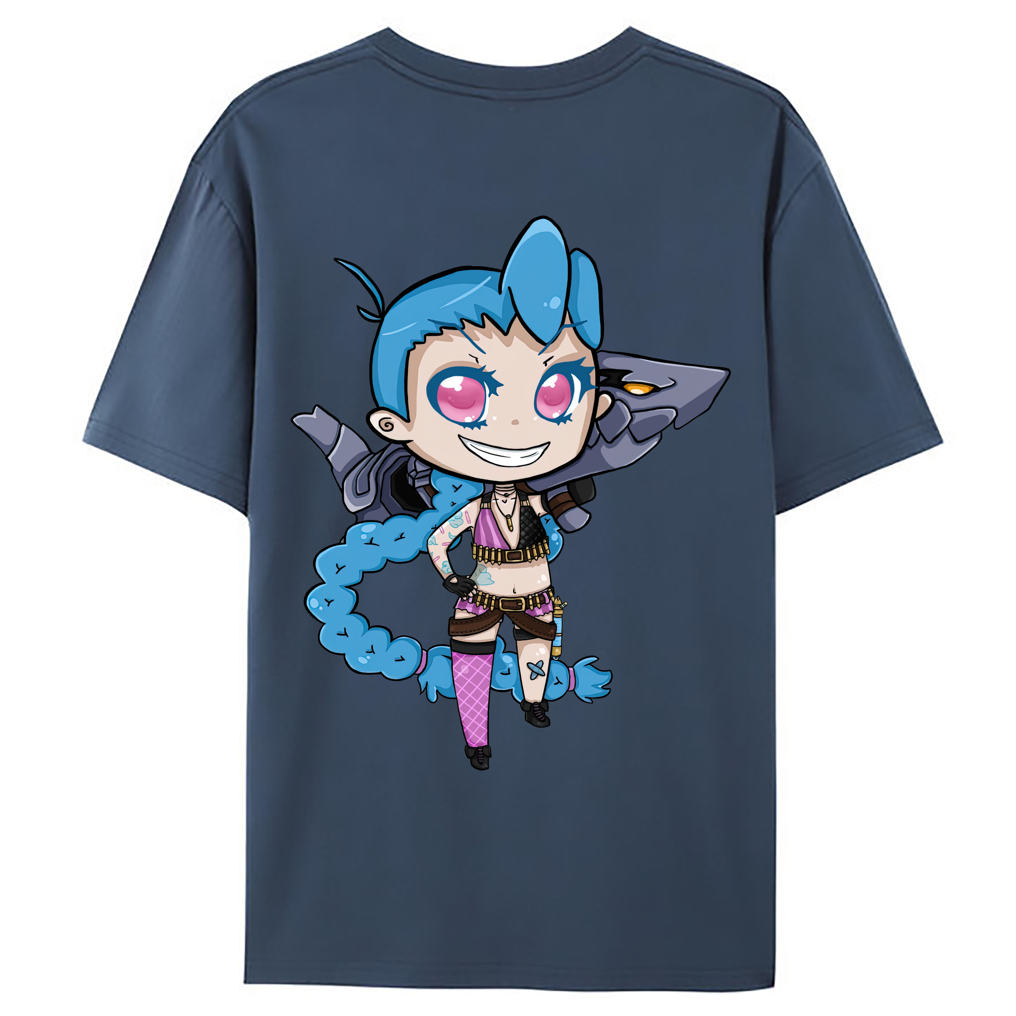 （画像用） リーグ・オブ・レジェンド League of Legends LOL 綿100％ メンズ半袖Tシャツ（バックプリント） 通気性