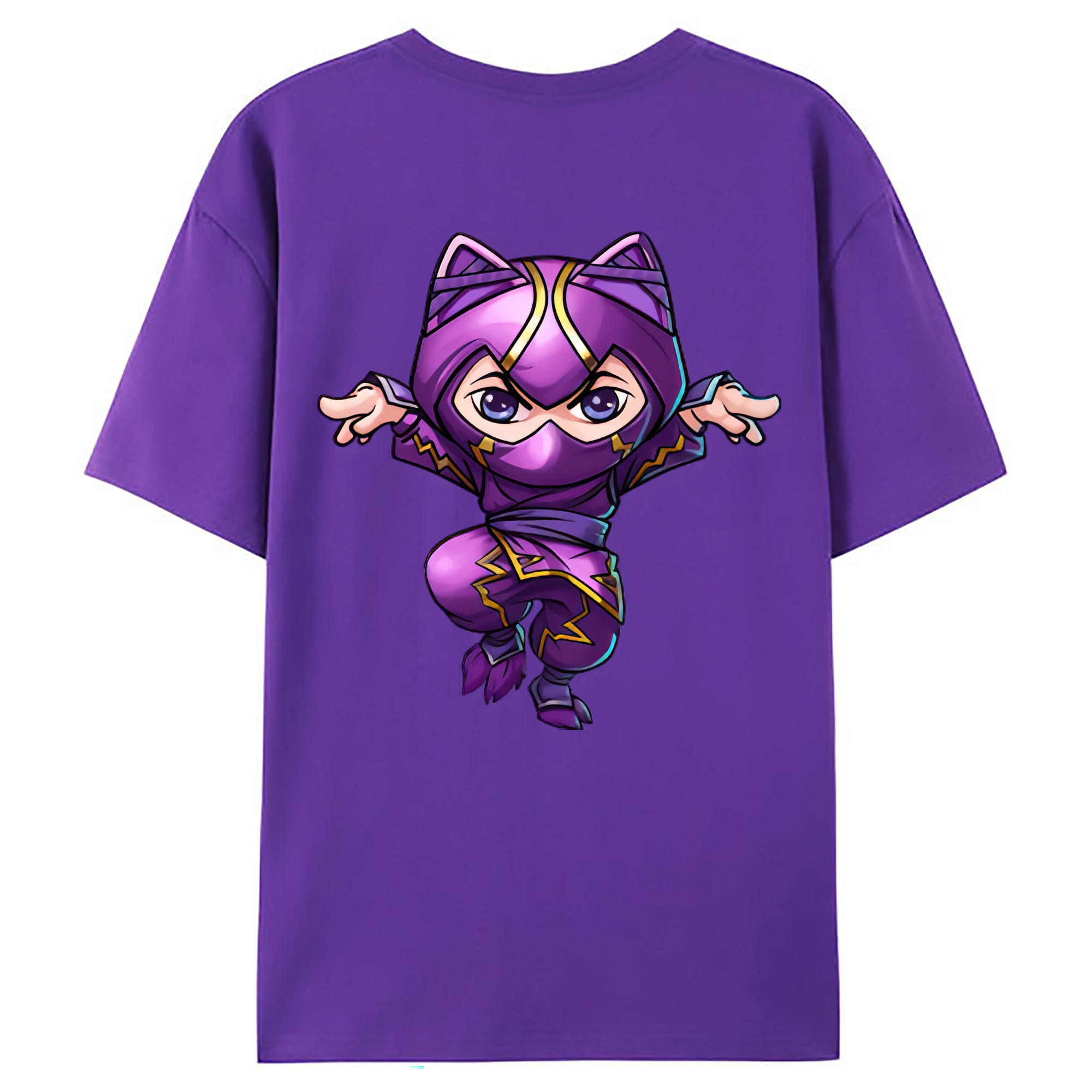 （画像用） リーグ・オブ・レジェンド League of Legends LOL 綿100％ メンズ半袖Tシャツ（バックプリント） 通気性