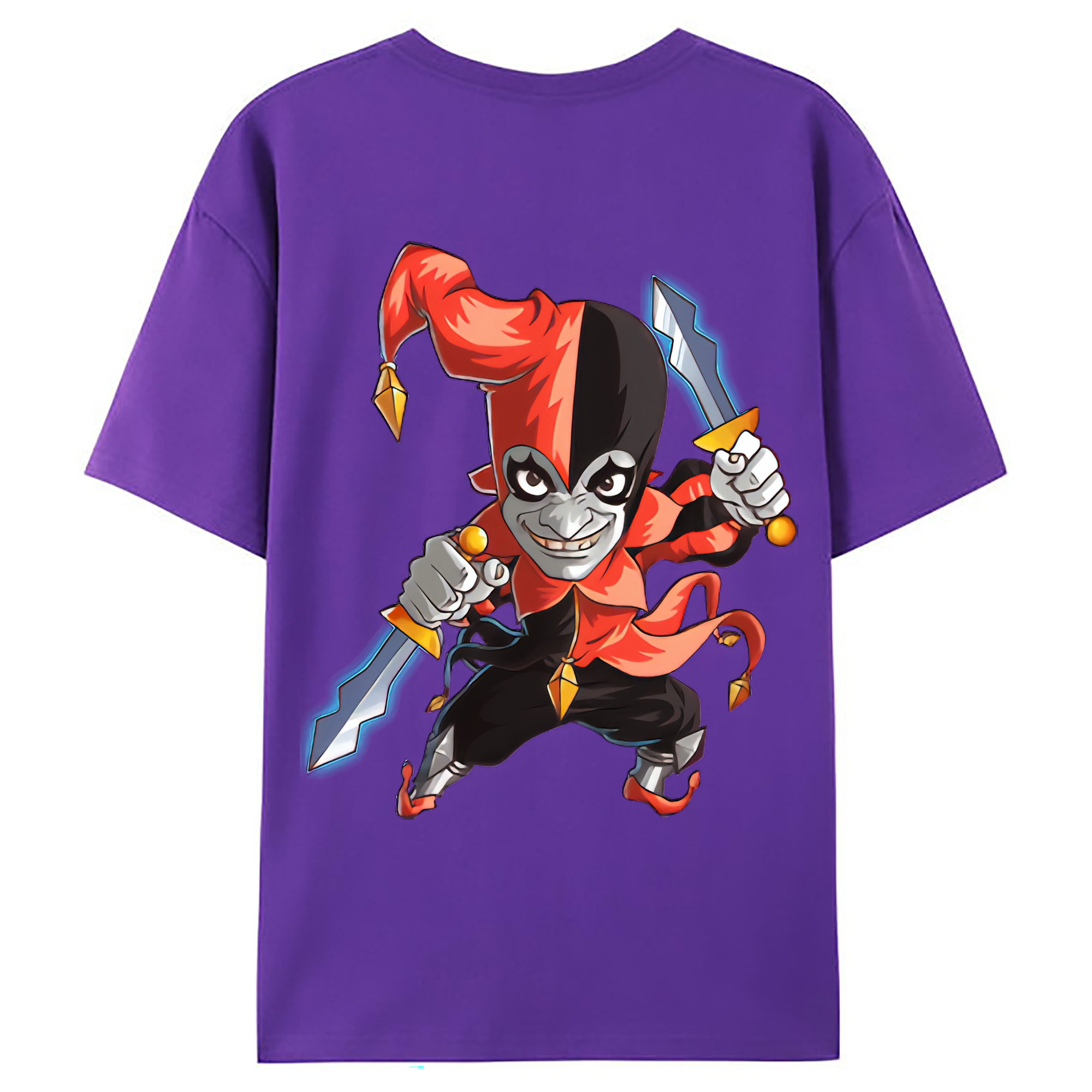 （画像用） リーグ・オブ・レジェンド League of Legends LOL 綿100％ メンズ半袖Tシャツ（バックプリント） 通気性
