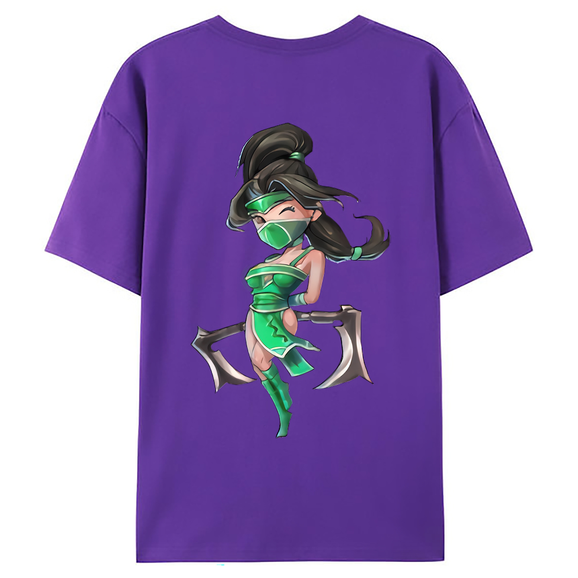 （画像用） リーグ・オブ・レジェンド League of Legends LOL 綿100％ メンズ半袖Tシャツ（バックプリント） 通気性