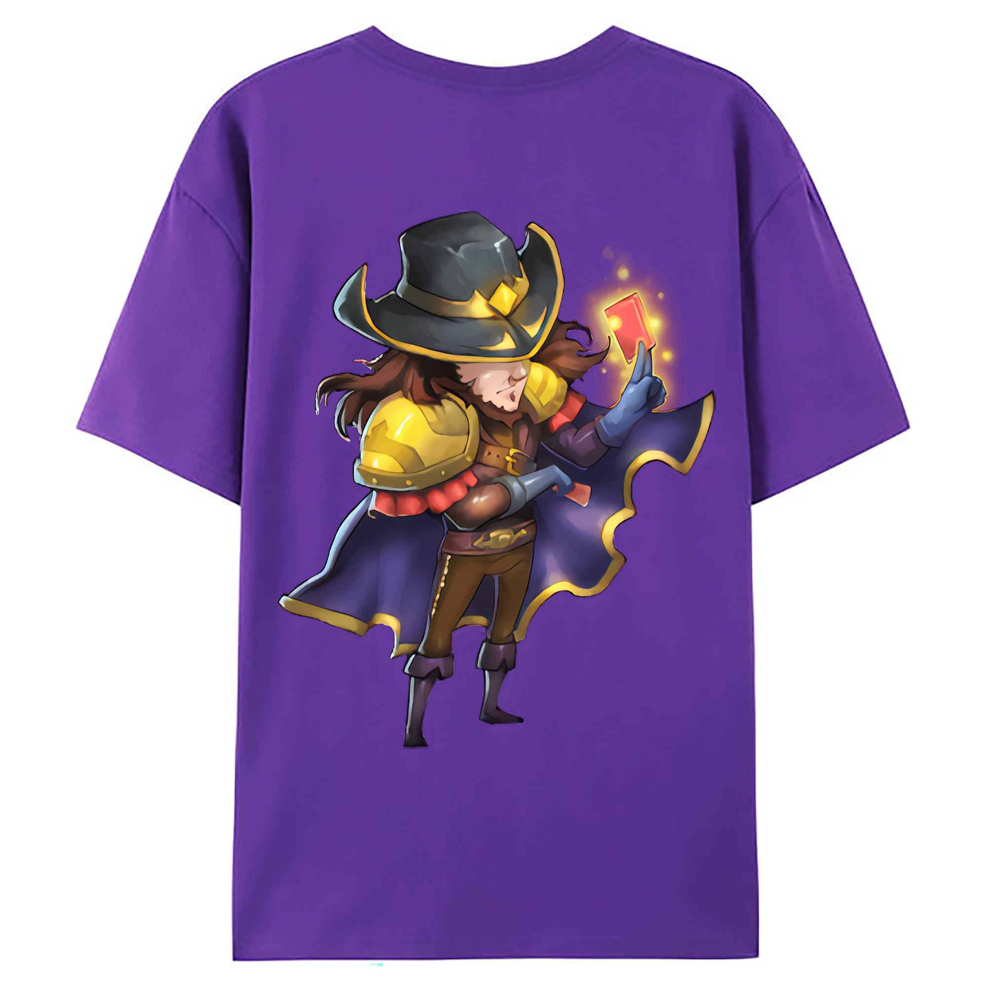 （画像用） リーグ・オブ・レジェンド League of Legends LOL 綿100％ メンズ半袖Tシャツ（バックプリント） 通気性