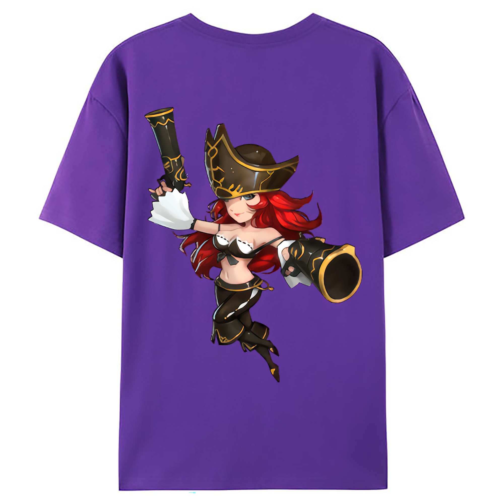 （画像用） リーグ・オブ・レジェンド League of Legends LOL 綿100％ メンズ半袖Tシャツ（バックプリント） 通気性