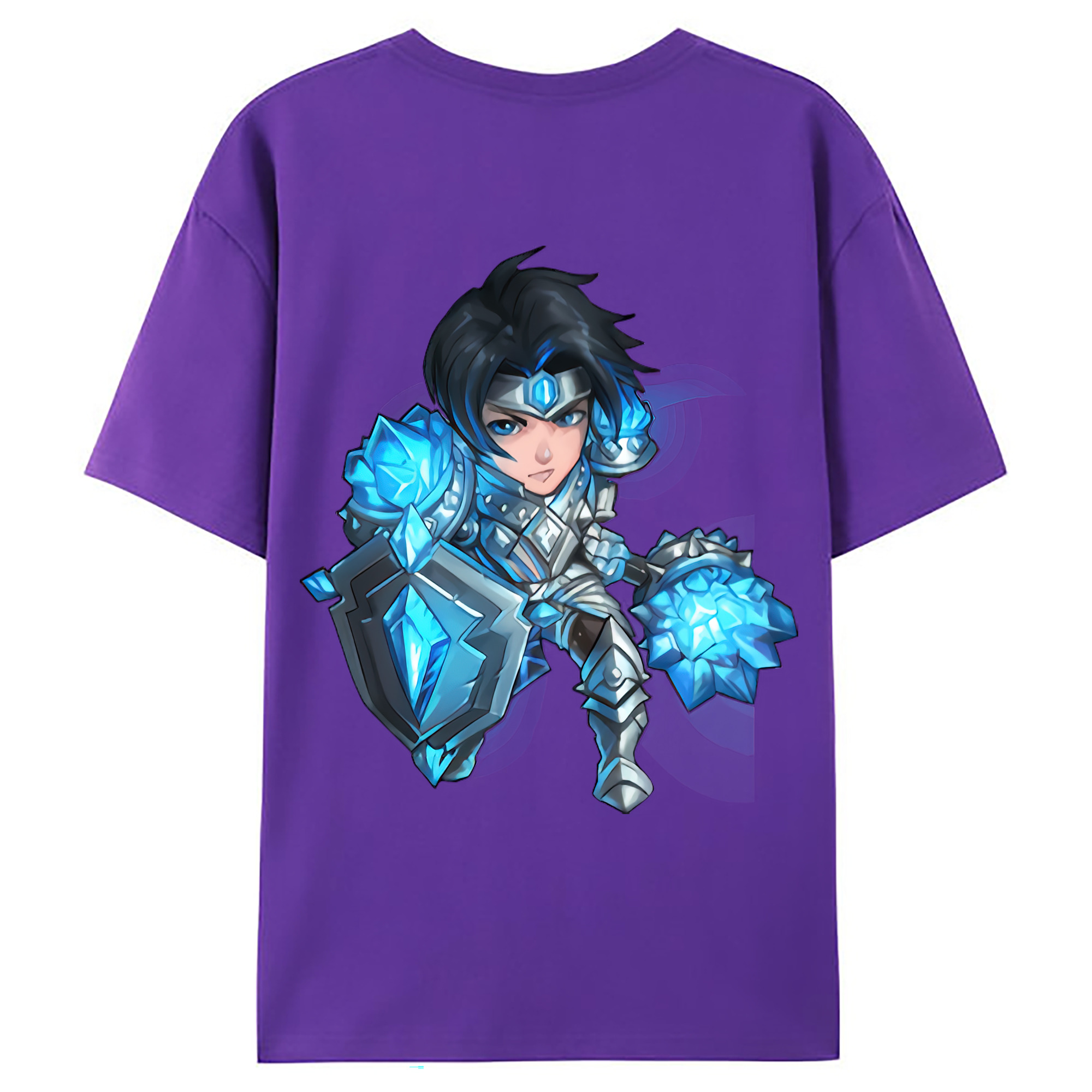 （画像用） リーグ・オブ・レジェンド League of Legends LOL 綿100％ メンズ半袖Tシャツ（バックプリント） 通気性