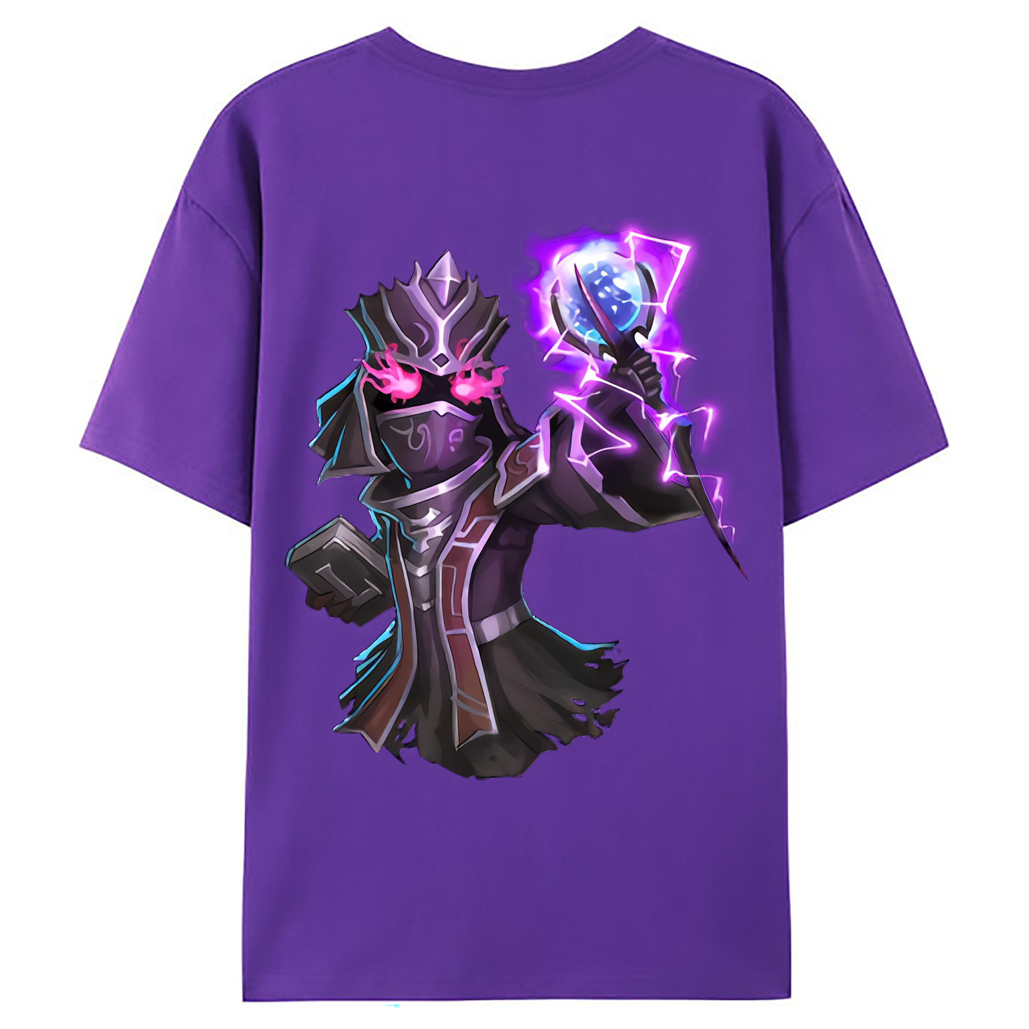 （画像用） リーグ・オブ・レジェンド League of Legends LOL 綿100％ メンズ半袖Tシャツ（バックプリント） 通気性