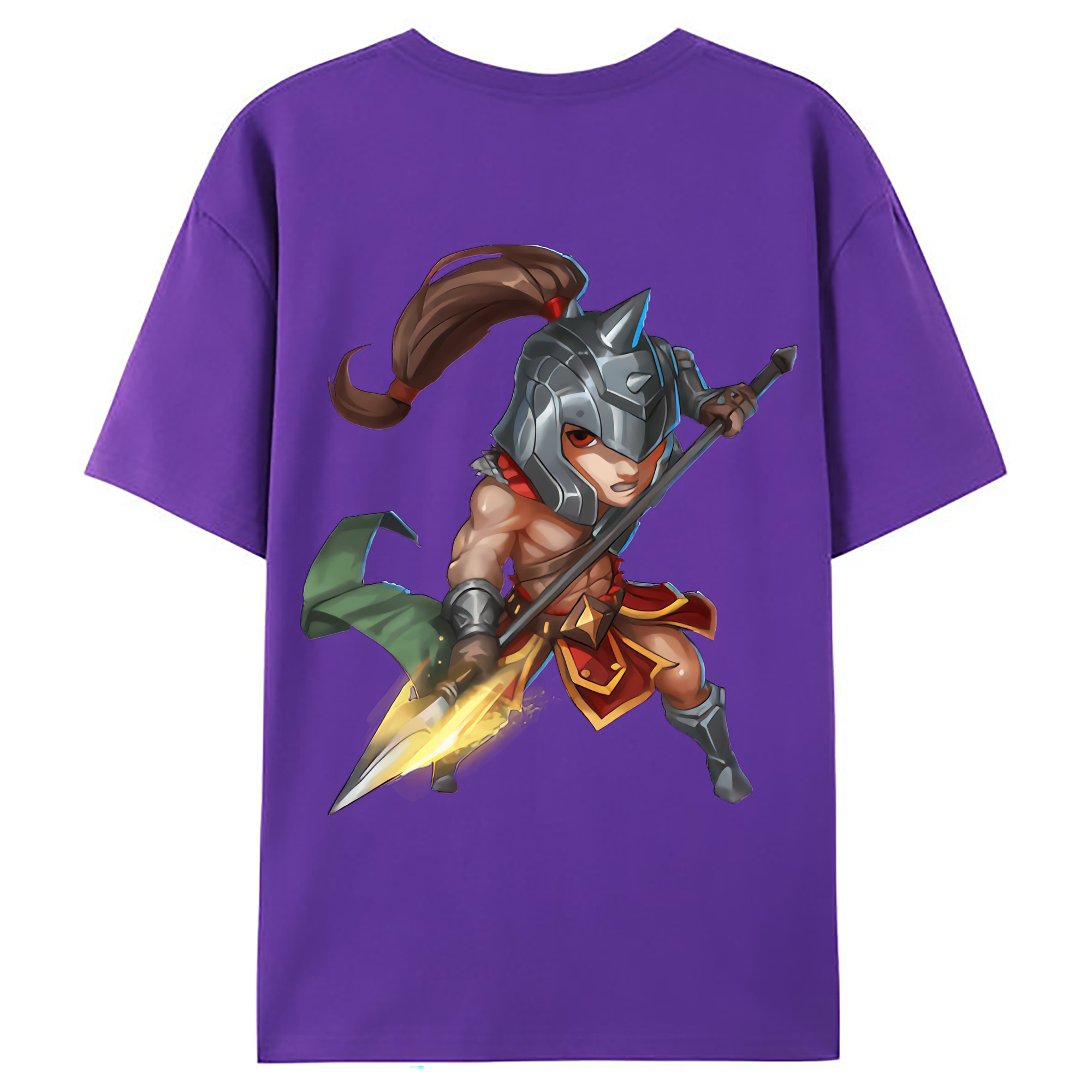 （画像用） リーグ・オブ・レジェンド League of Legends LOL 綿100％ メンズ半袖Tシャツ（バックプリント） 通気性