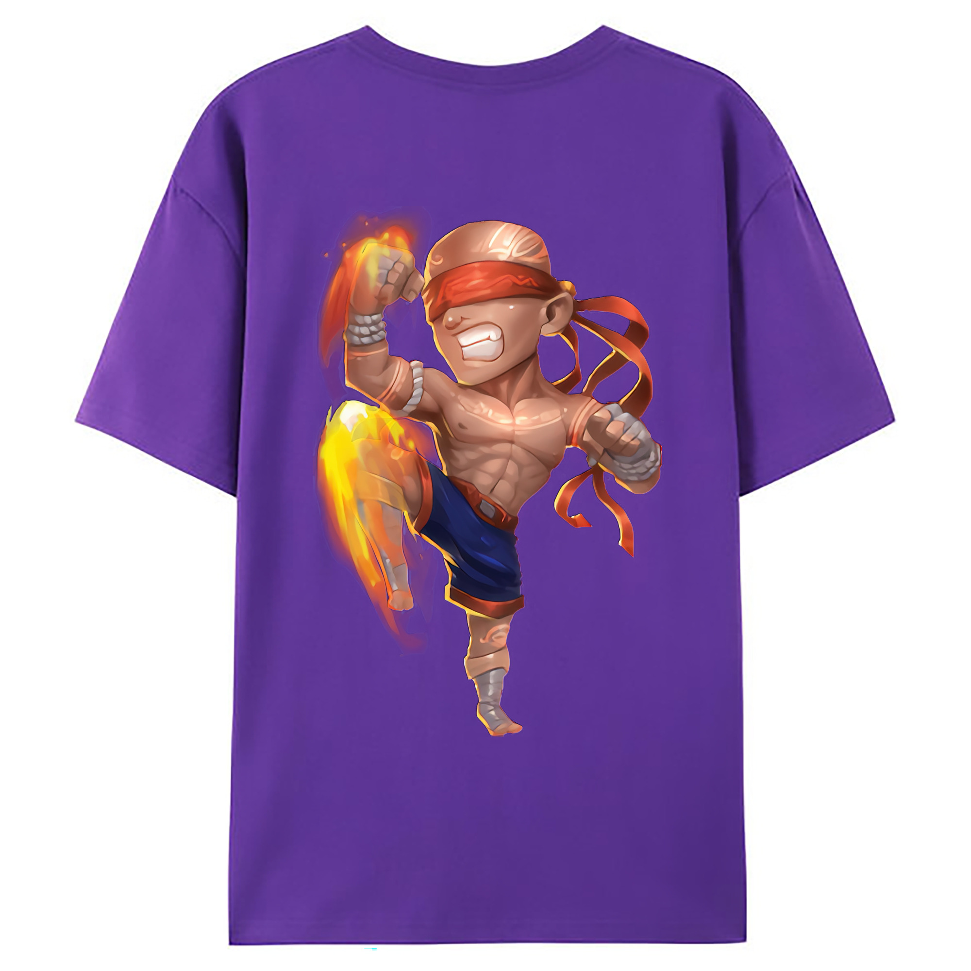 （画像用） リーグ・オブ・レジェンド League of Legends LOL 綿100％ メンズ半袖Tシャツ（バックプリント） 通気性