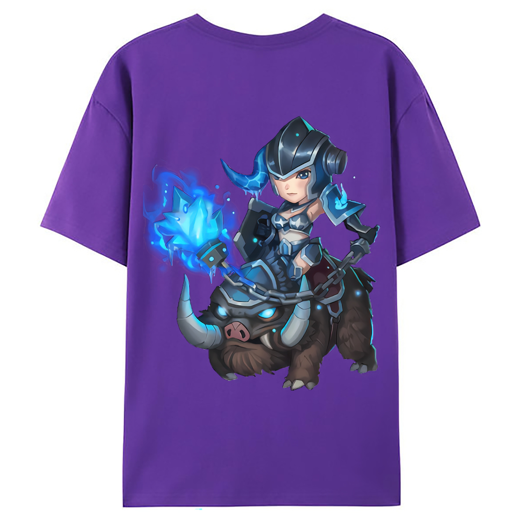 （画像用） リーグ・オブ・レジェンド League of Legends LOL 綿100％ メンズ半袖Tシャツ（バックプリント） 通気性