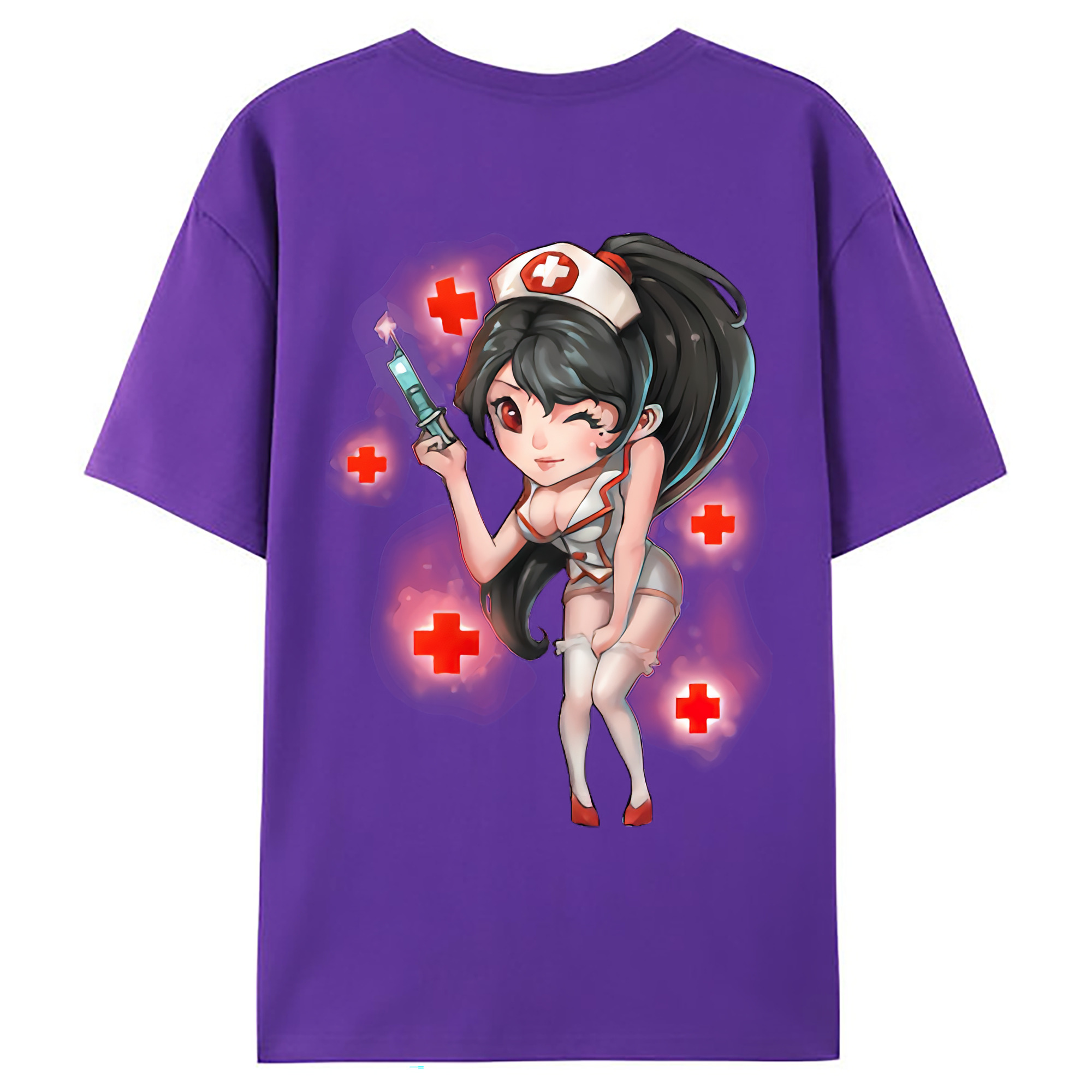 （画像用） リーグ・オブ・レジェンド League of Legends LOL 綿100％ メンズ半袖Tシャツ（バックプリント） 通気性