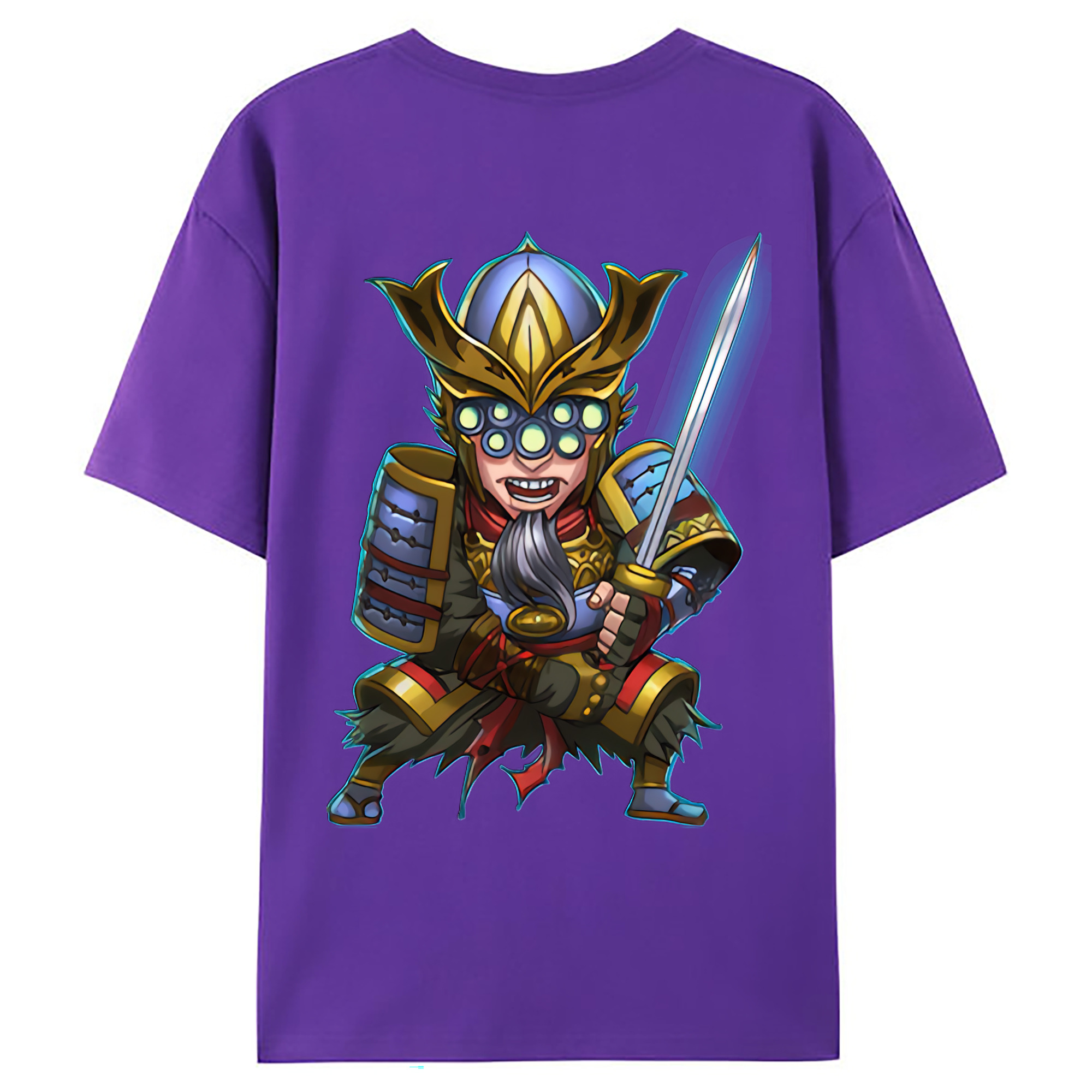 （画像用） リーグ・オブ・レジェンド League of Legends LOL 綿100％ メンズ半袖Tシャツ（バックプリント） 通気性