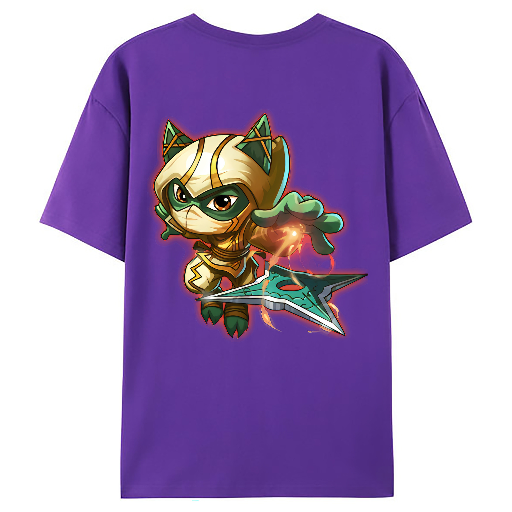（画像用） リーグ・オブ・レジェンド League of Legends LOL 綿100％ メンズ半袖Tシャツ（バックプリント） 通気性