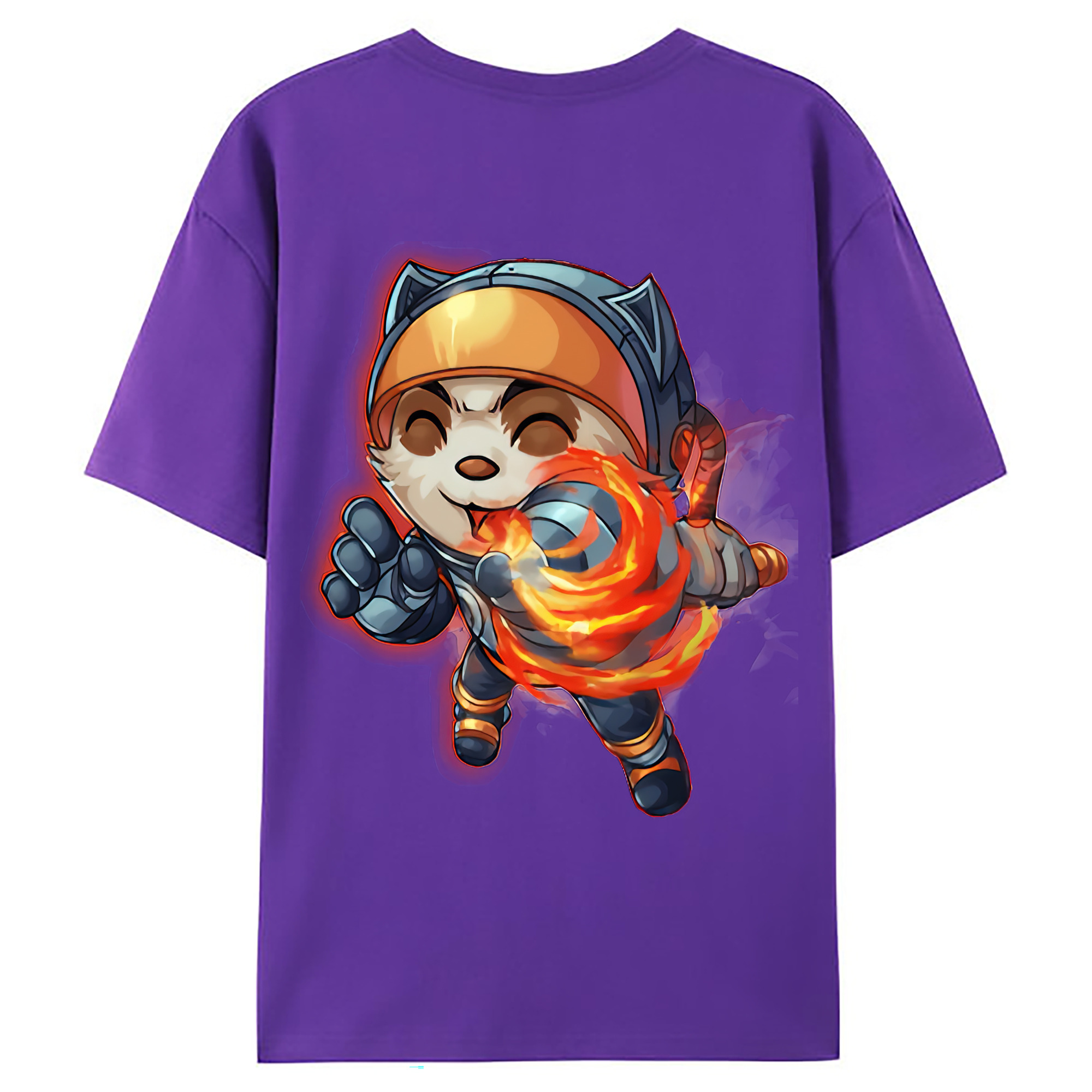 （画像用） リーグ・オブ・レジェンド League of Legends LOL 綿100％ メンズ半袖Tシャツ（バックプリント） 通気性