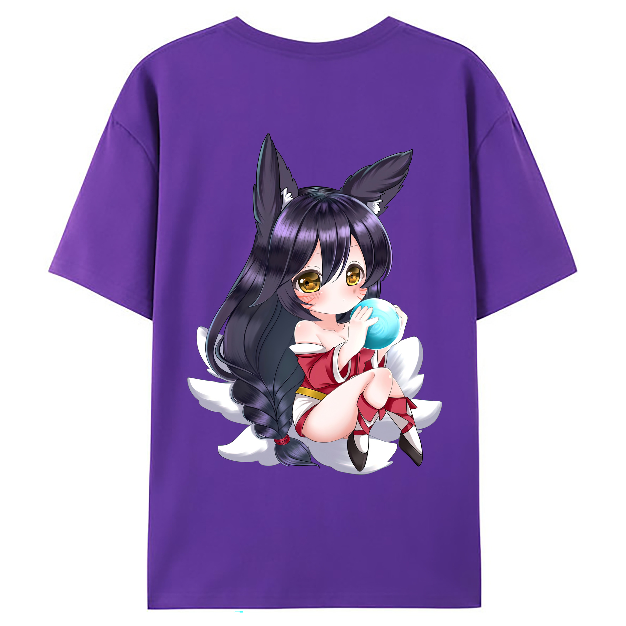 （画像用） リーグ・オブ・レジェンド League of Legends LOL 綿100％ メンズ半袖Tシャツ（バックプリント） 通気性