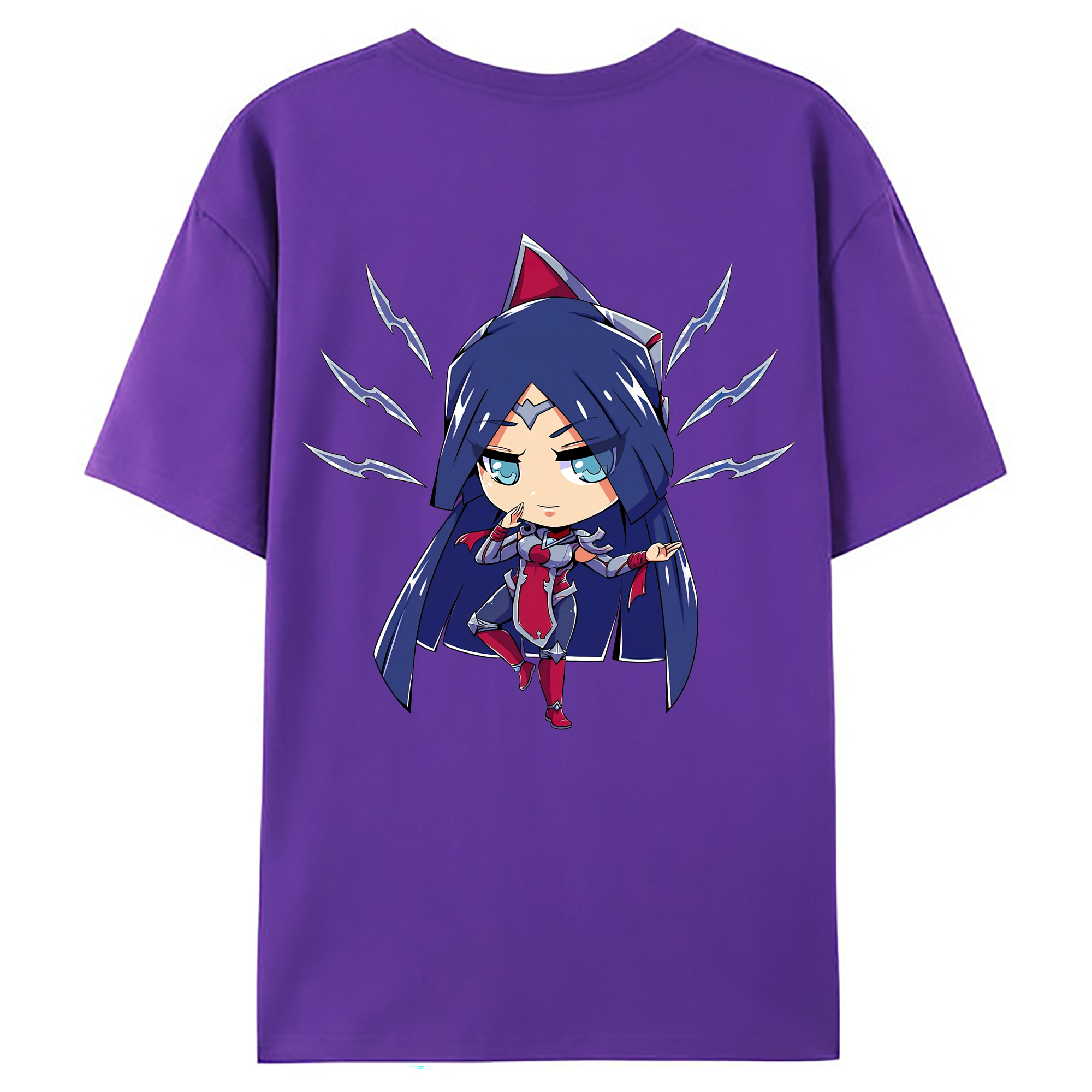 （画像用） リーグ・オブ・レジェンド League of Legends LOL 綿100％ メンズ半袖Tシャツ（バックプリント） 通気性