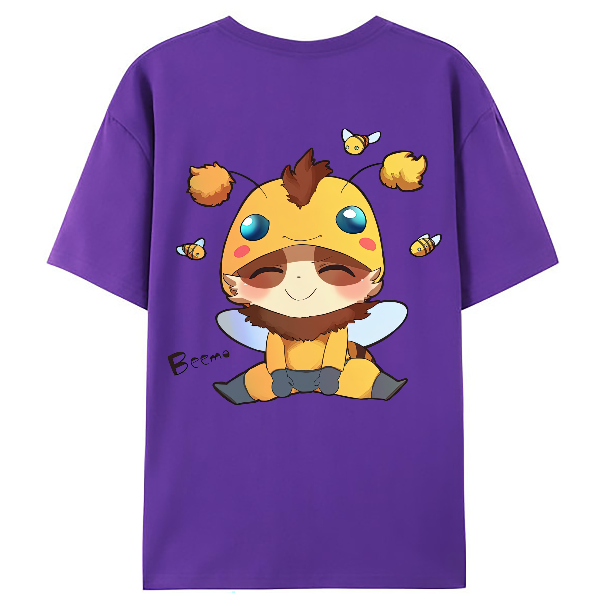 （画像用） リーグ・オブ・レジェンド League of Legends LOL 綿100％ メンズ半袖Tシャツ（バックプリント） 通気性