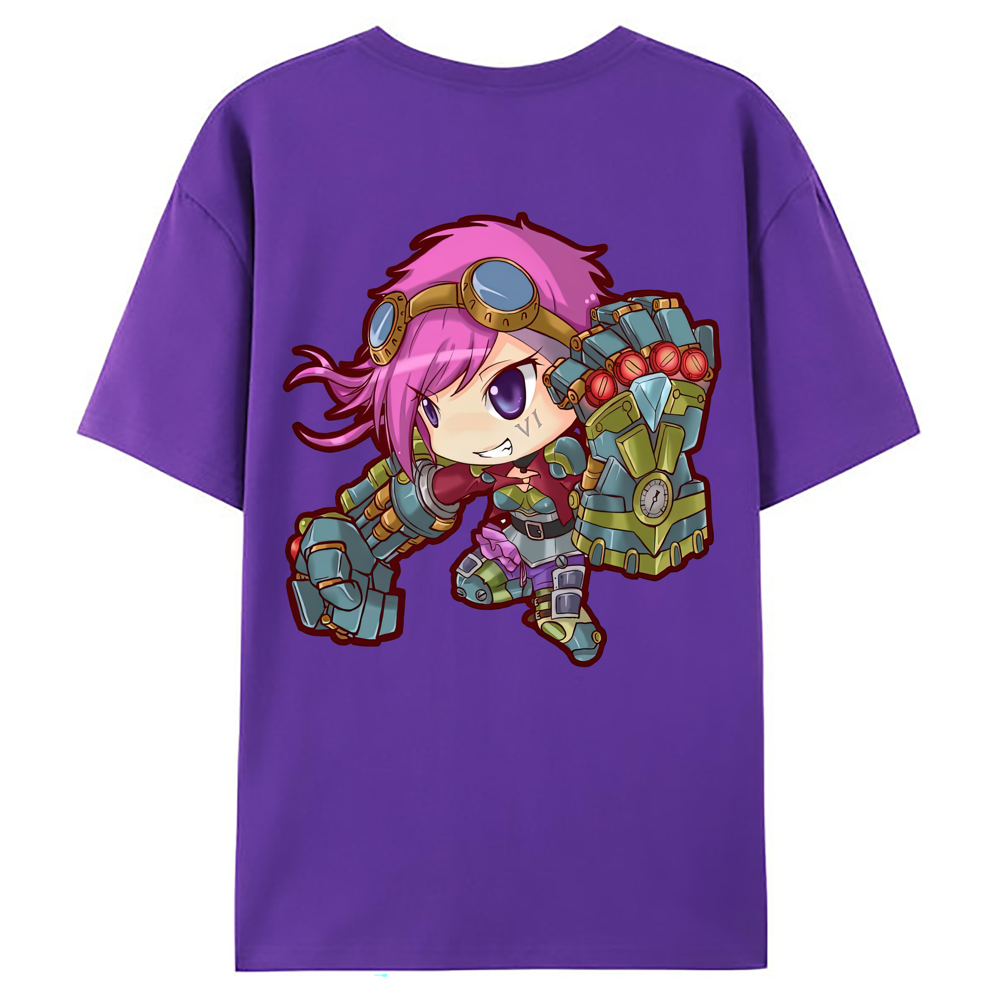 （画像用） リーグ・オブ・レジェンド League of Legends LOL 綿100％ メンズ半袖Tシャツ（バックプリント） 通気性