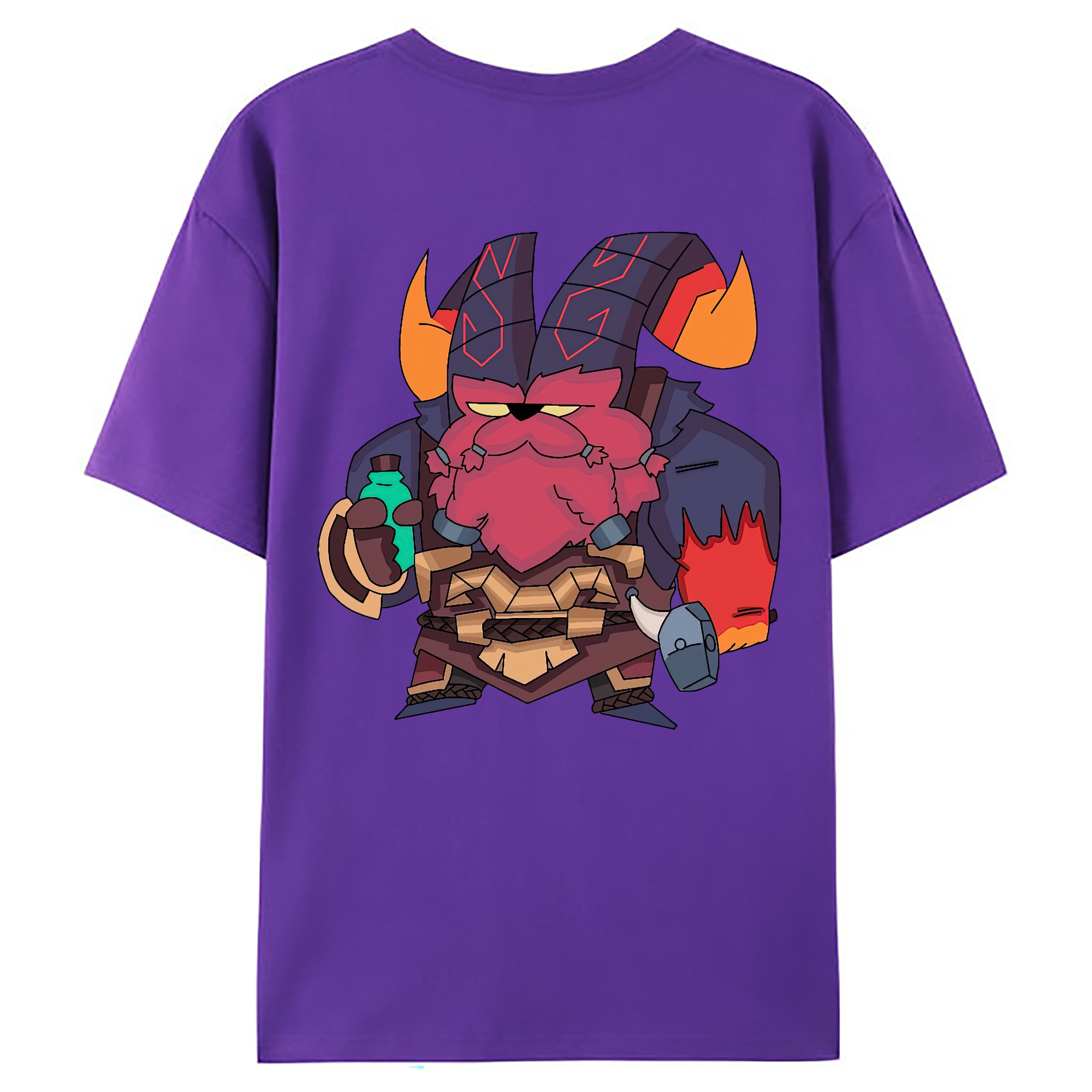 （画像用） リーグ・オブ・レジェンド League of Legends LOL 綿100％ メンズ半袖Tシャツ（バックプリント） 通気性
