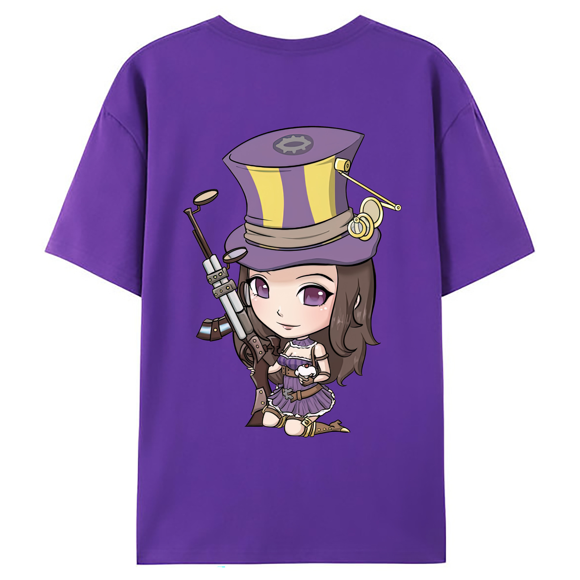 （画像用） リーグ・オブ・レジェンド League of Legends LOL 綿100％ メンズ半袖Tシャツ（バックプリント） 通気性