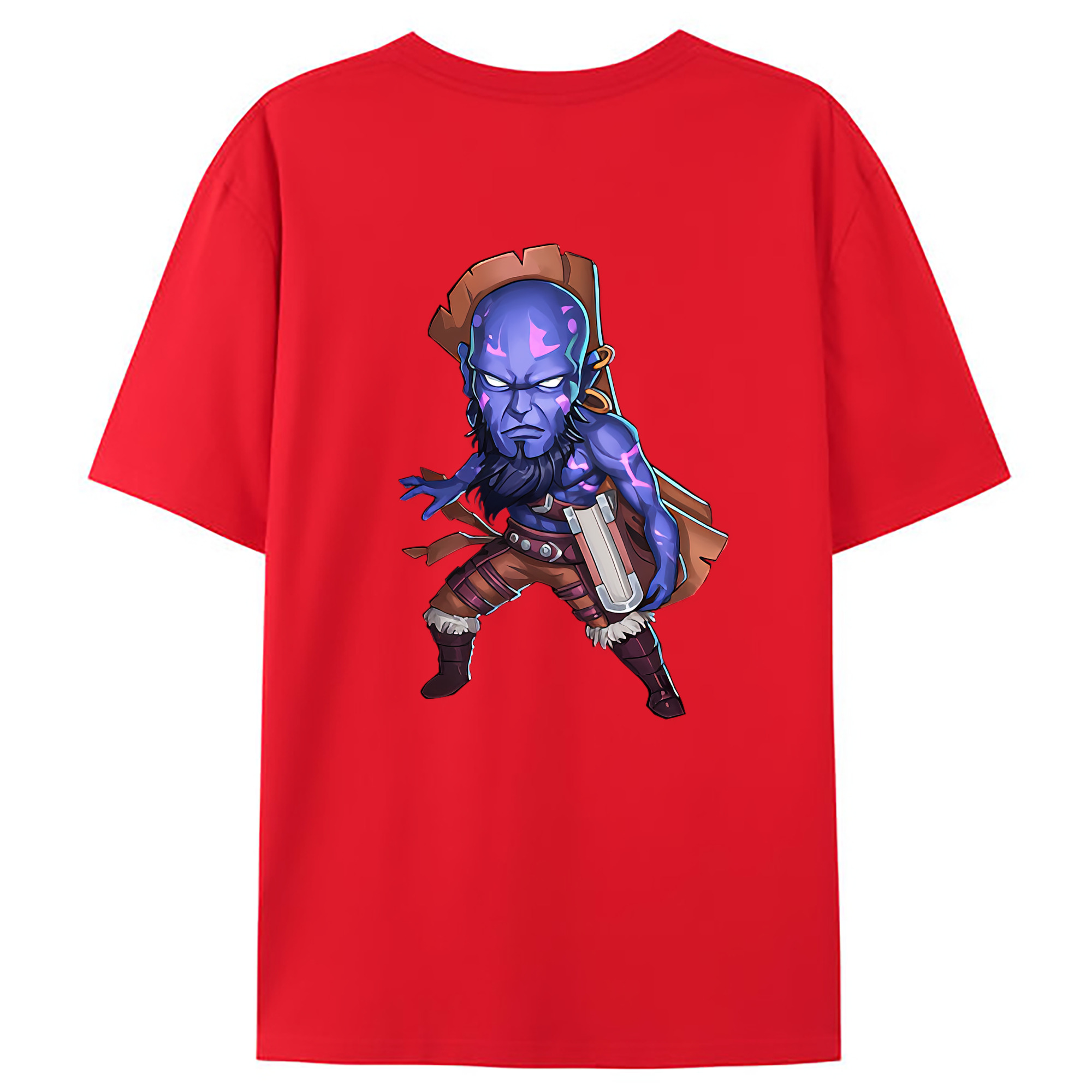 （画像用） リーグ・オブ・レジェンド League of Legends LOL 綿100％ メンズ半袖Tシャツ（バックプリント） 通気性
