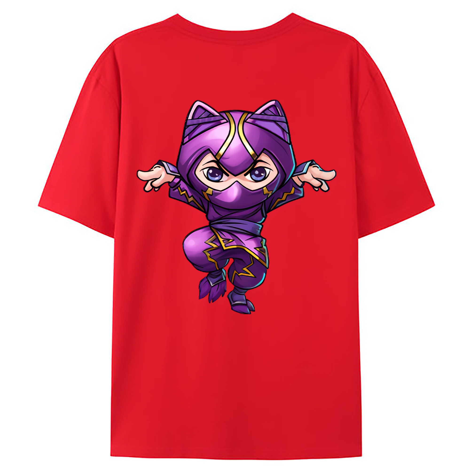 （画像用） リーグ・オブ・レジェンド League of Legends LOL 綿100％ メンズ半袖Tシャツ（バックプリント） 通気性