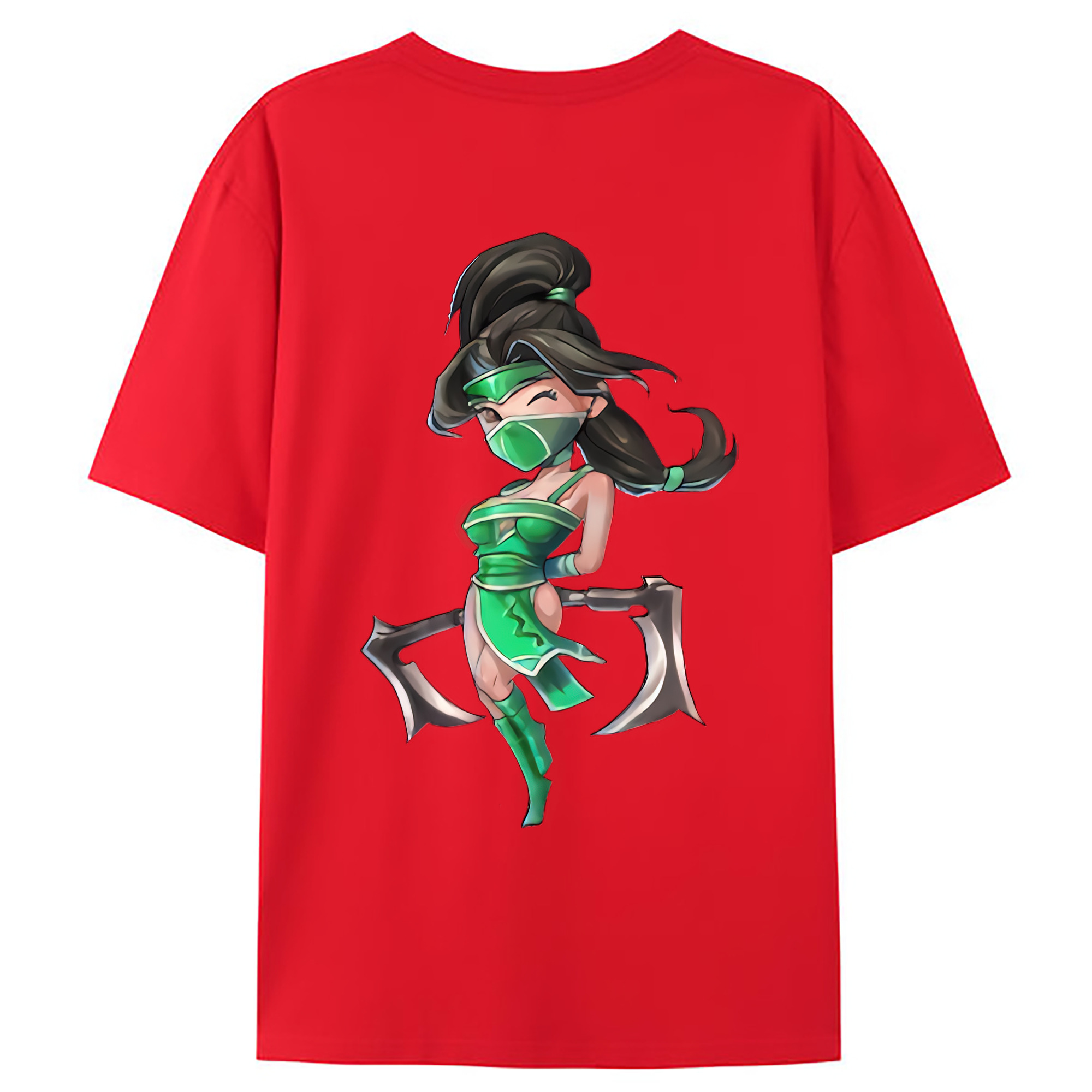 （画像用） リーグ・オブ・レジェンド League of Legends LOL 綿100％ メンズ半袖Tシャツ（バックプリント） 通気性