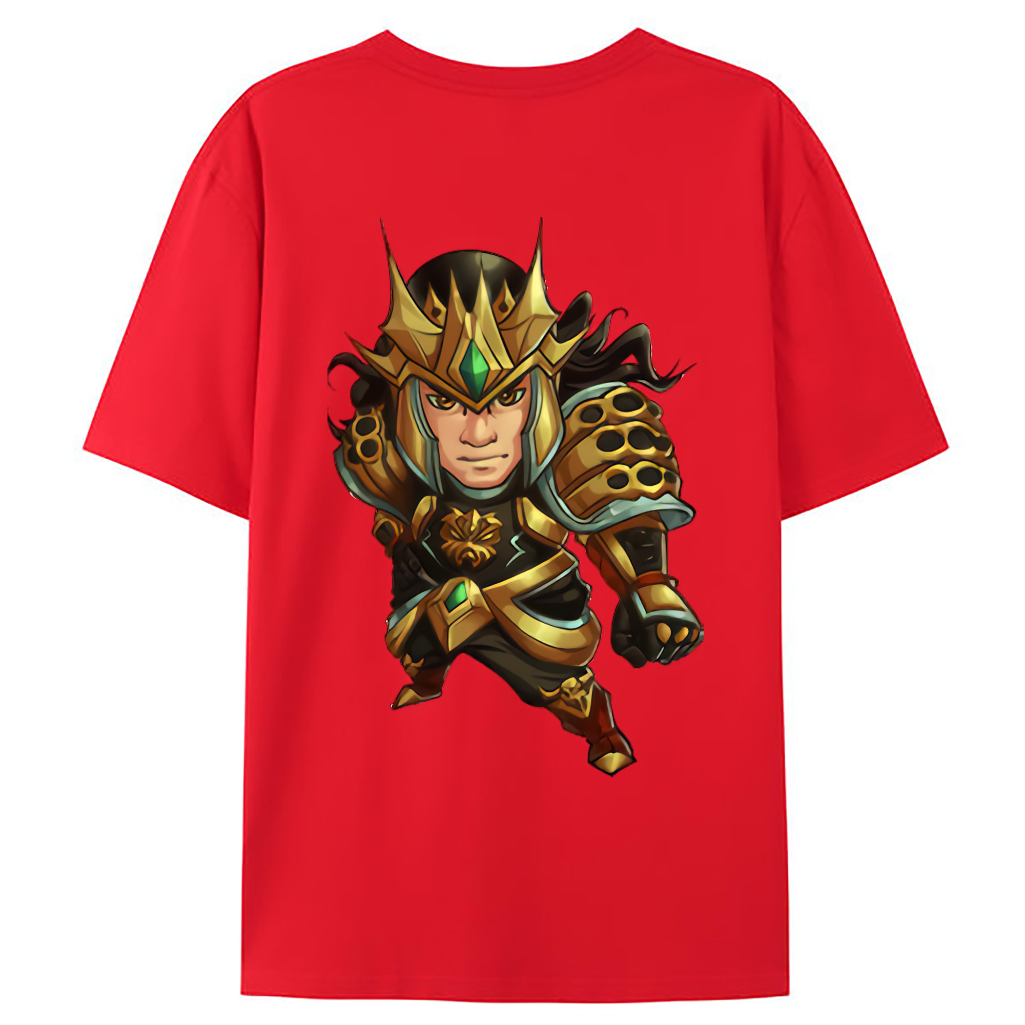 （画像用） リーグ・オブ・レジェンド League of Legends LOL 綿100％ メンズ半袖Tシャツ（バックプリント） 通気性
