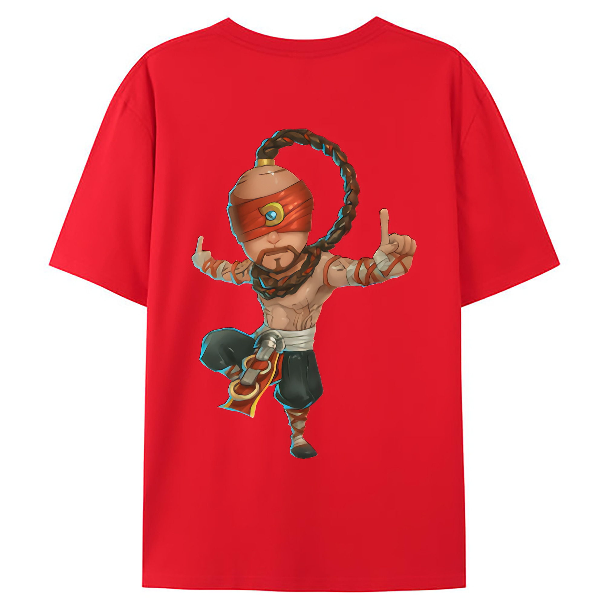 （画像用） リーグ・オブ・レジェンド League of Legends LOL 綿100％ メンズ半袖Tシャツ（バックプリント） 通気性