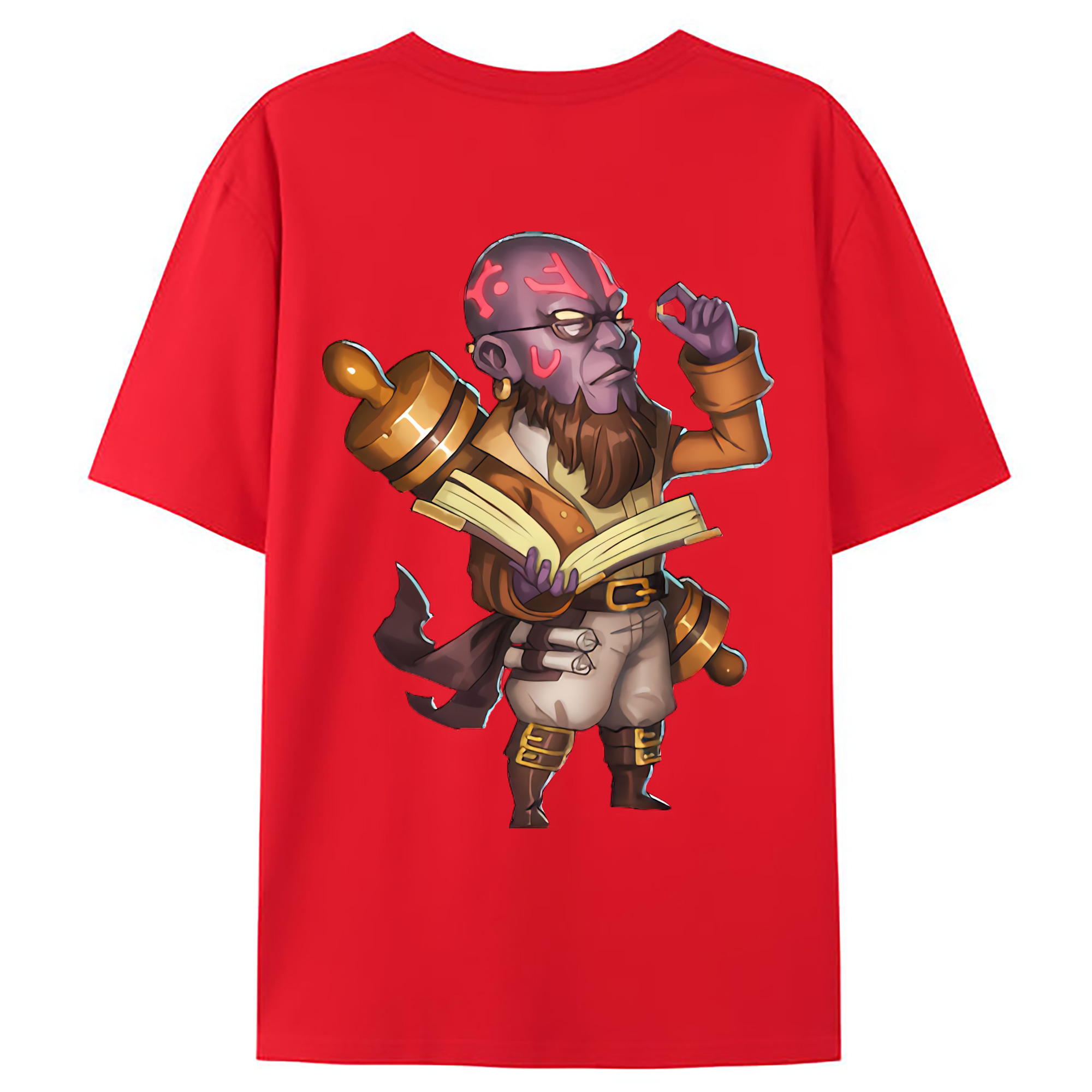 （画像用） リーグ・オブ・レジェンド League of Legends LOL 綿100％ メンズ半袖Tシャツ（バックプリント） 通気性
