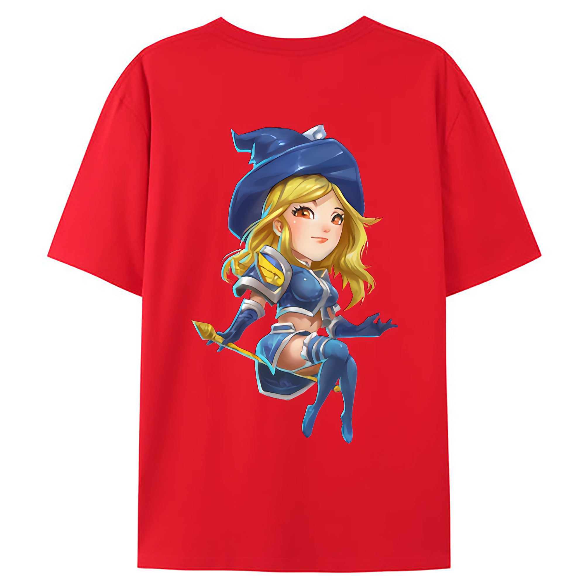 （画像用） リーグ・オブ・レジェンド League of Legends LOL 綿100％ メンズ半袖Tシャツ（バックプリント） 通気性