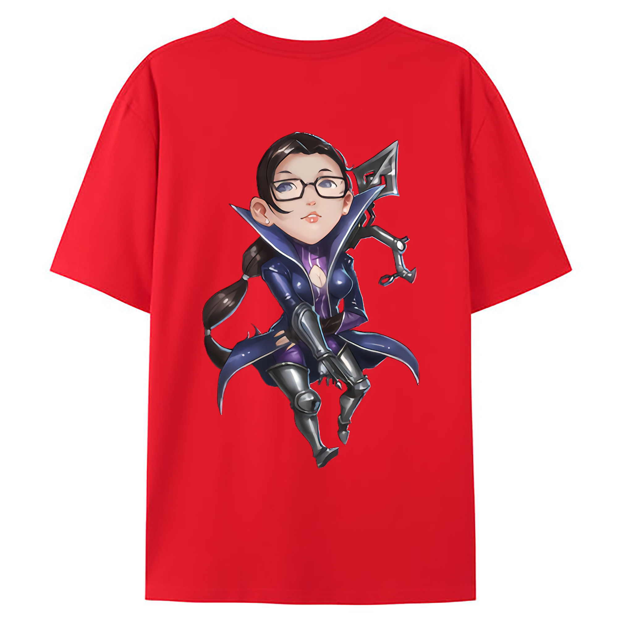 （画像用） リーグ・オブ・レジェンド League of Legends LOL 綿100％ メンズ半袖Tシャツ（バックプリント） 通気性