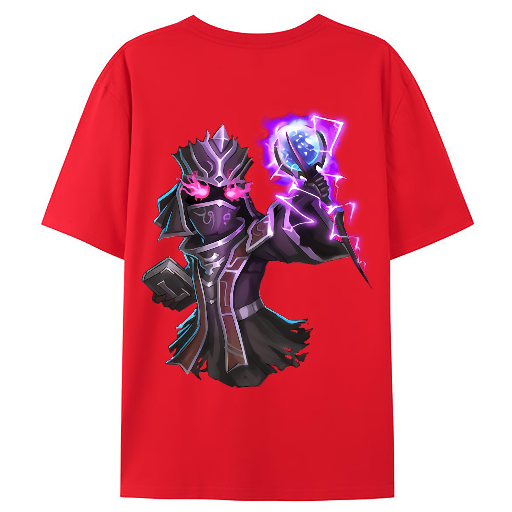 （画像用） リーグ・オブ・レジェンド League of Legends LOL 綿100％ メンズ半袖Tシャツ（バックプリント） 通気性