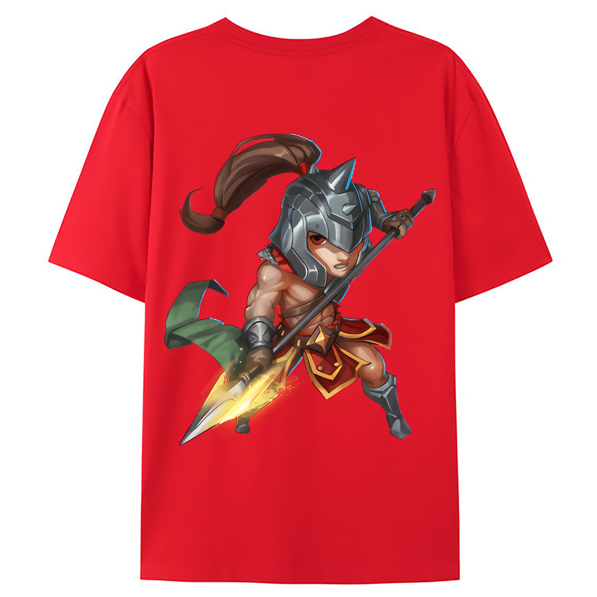 （画像用） リーグ・オブ・レジェンド League of Legends LOL 綿100％ メンズ半袖Tシャツ（バックプリント） 通気性