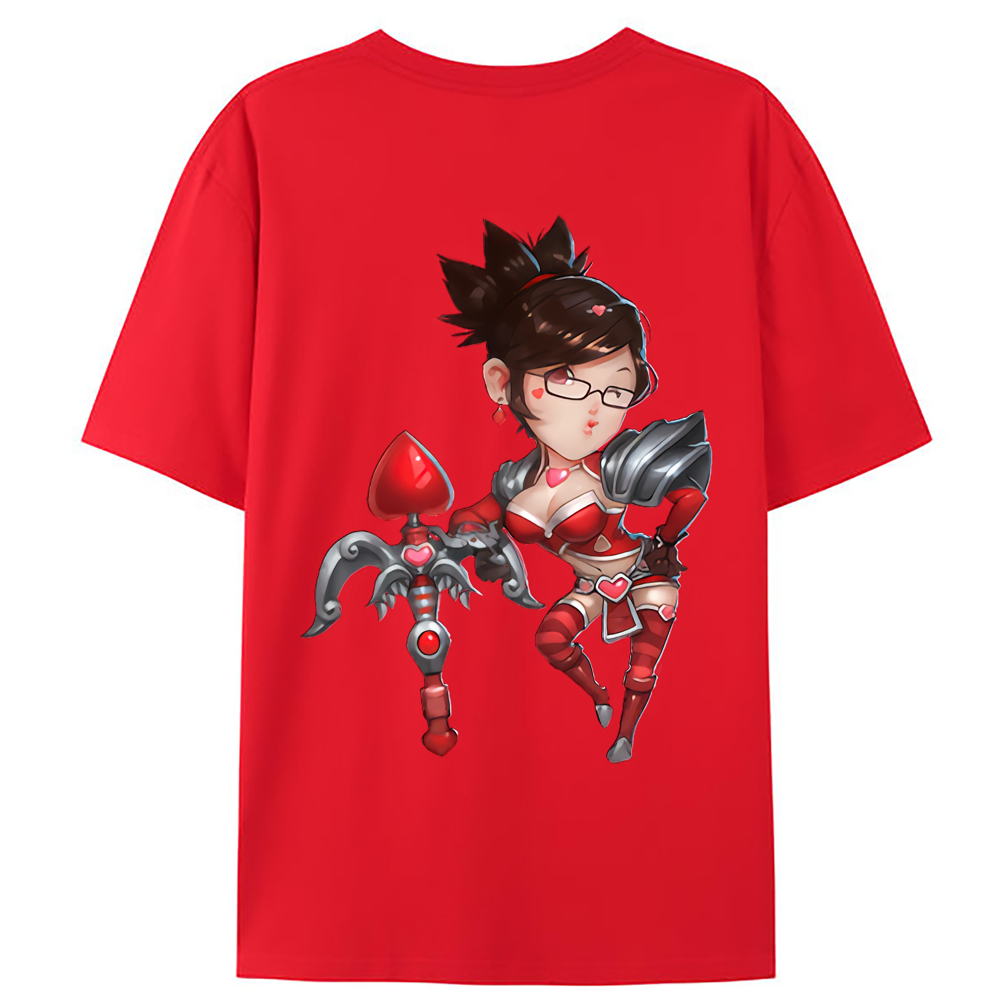 （画像用） リーグ・オブ・レジェンド League of Legends LOL 綿100％ メンズ半袖Tシャツ（バックプリント） 通気性