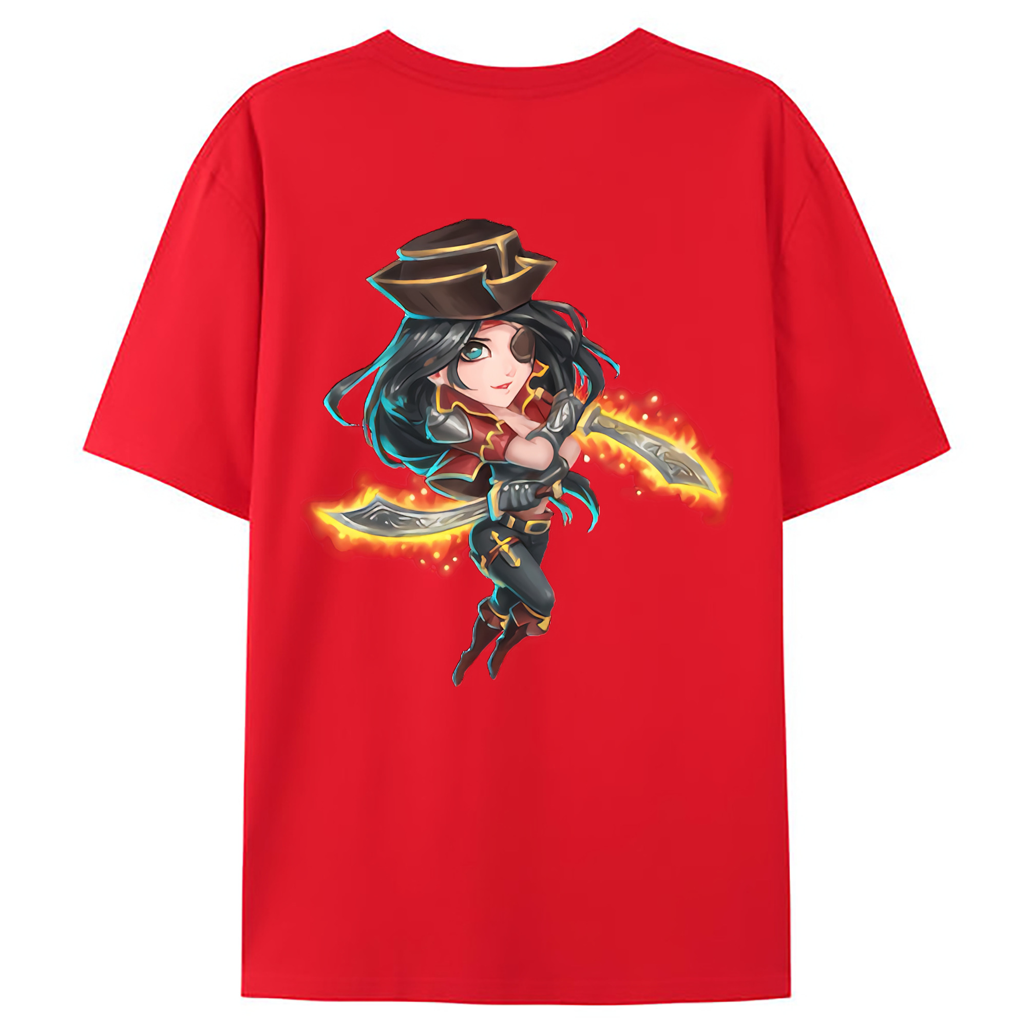 （画像用） リーグ・オブ・レジェンド League of Legends LOL 綿100％ メンズ半袖Tシャツ（バックプリント） 通気性