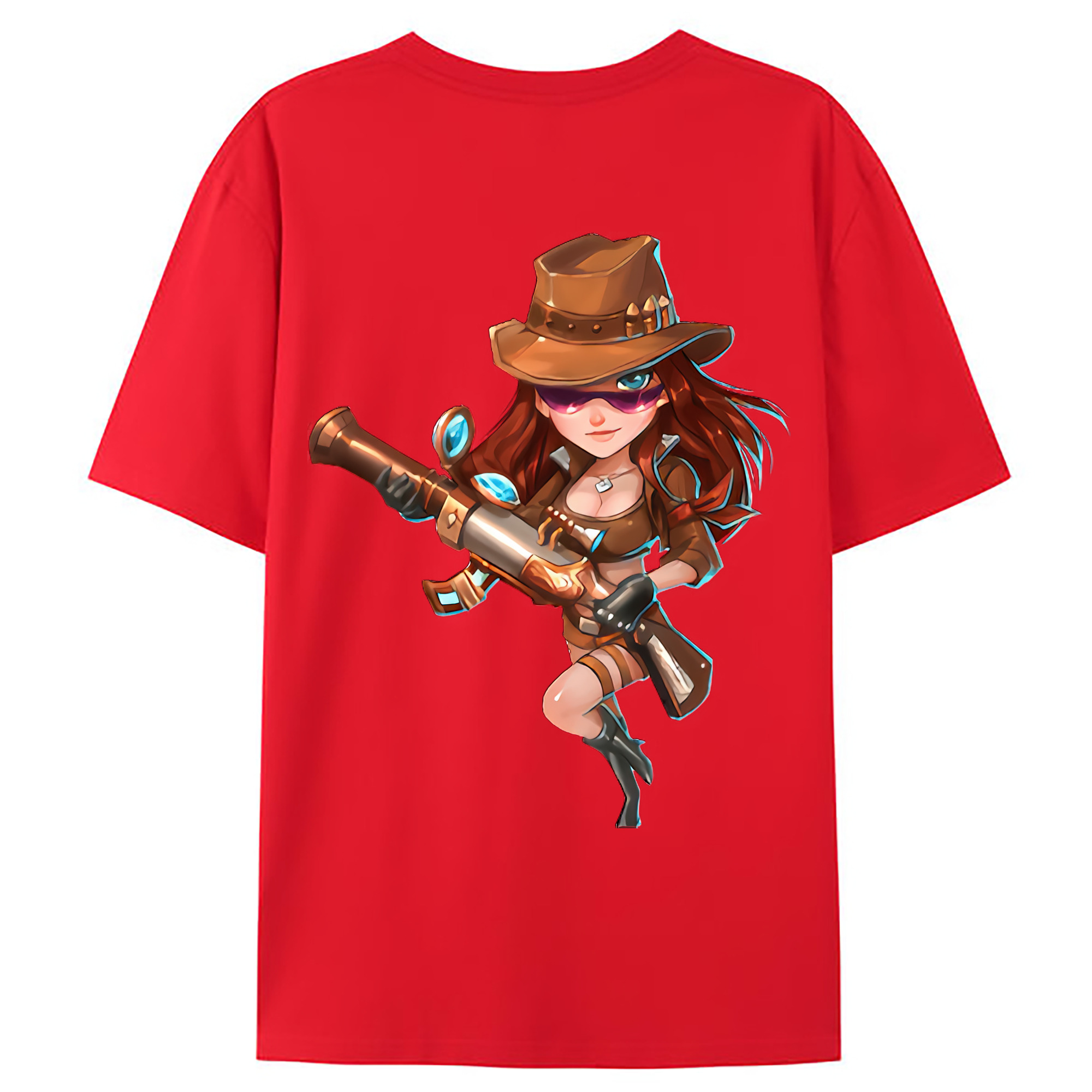 （画像用） リーグ・オブ・レジェンド League of Legends LOL 綿100％ メンズ半袖Tシャツ（バックプリント） 通気性