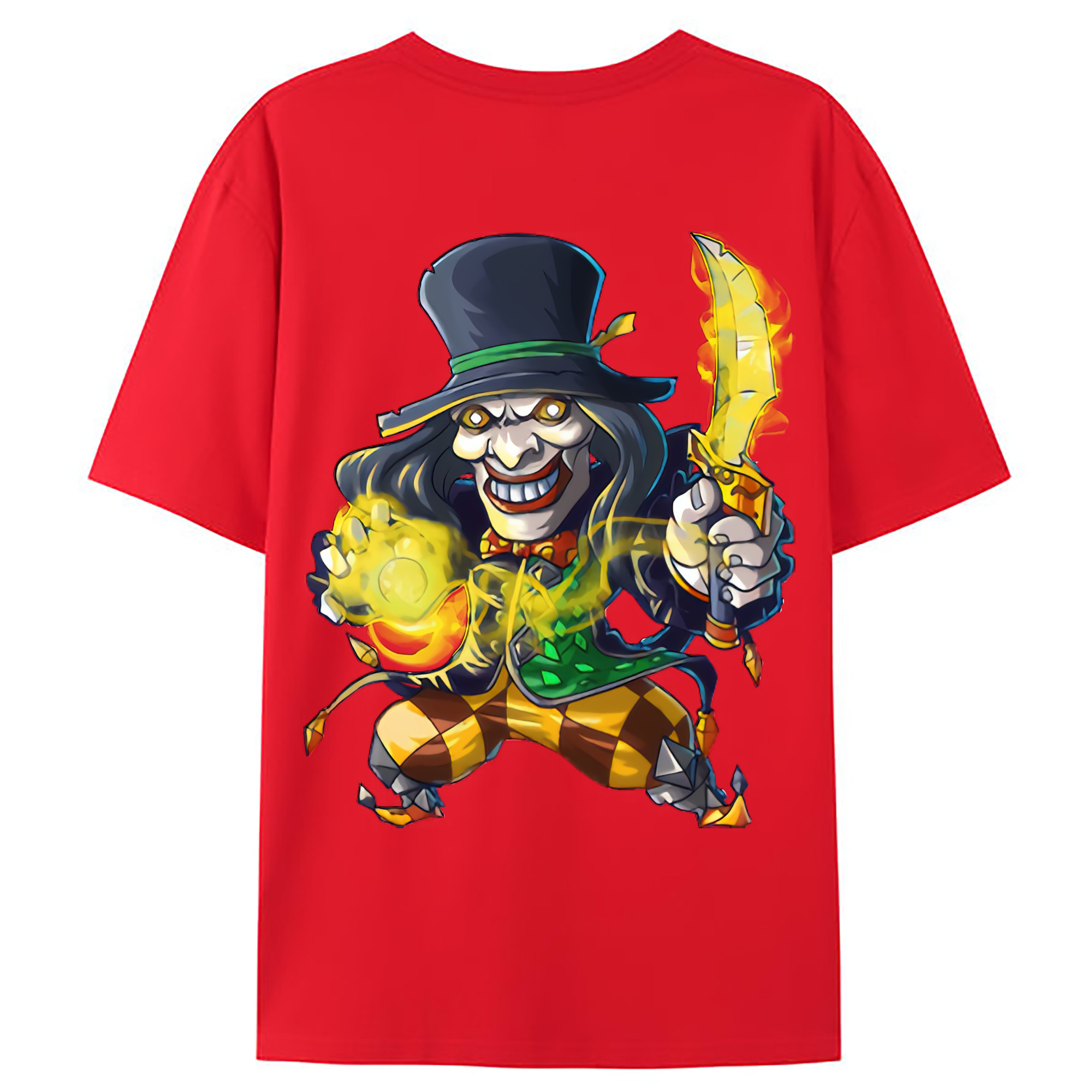 （画像用） リーグ・オブ・レジェンド League of Legends LOL 綿100％ メンズ半袖Tシャツ（バックプリント） 通気性