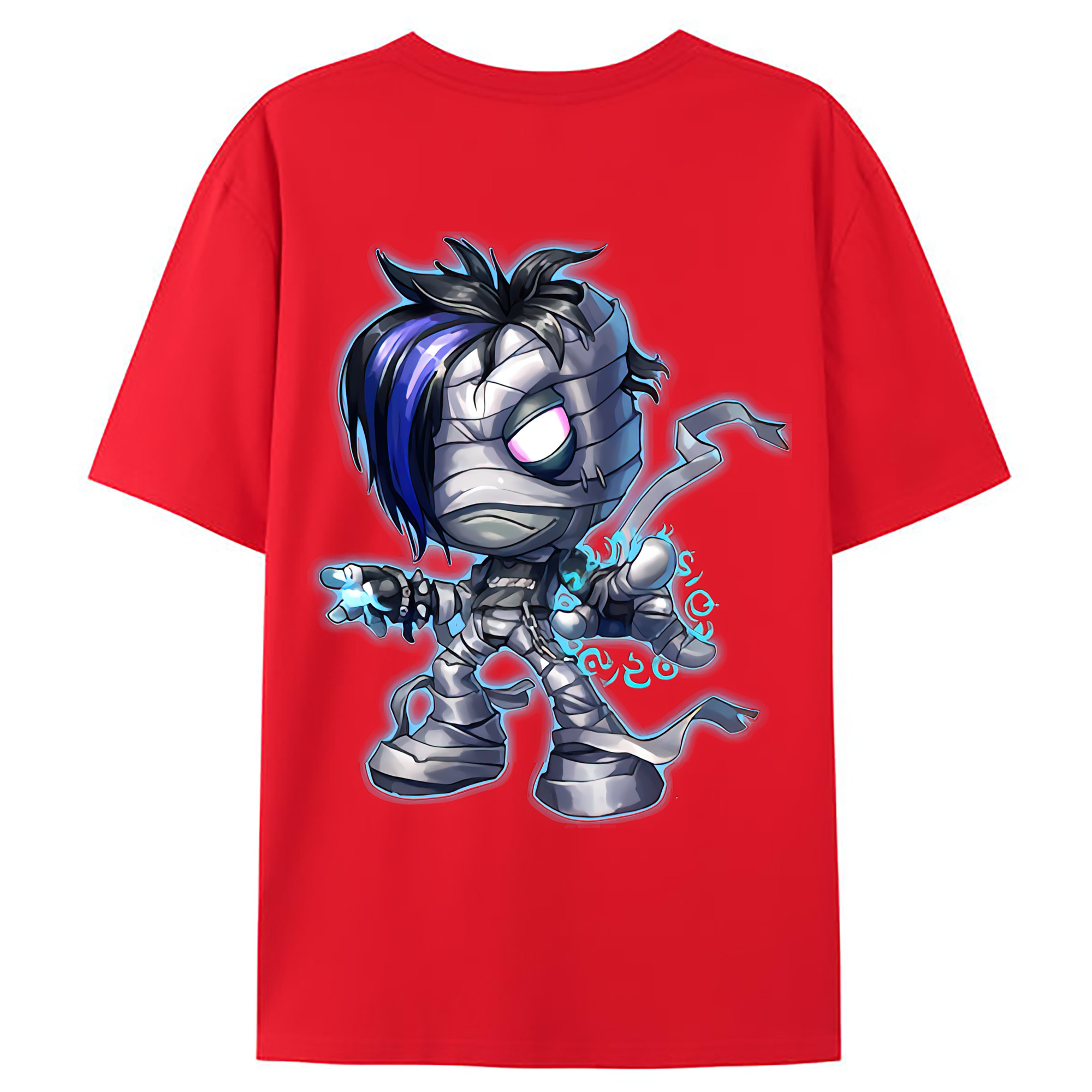 （画像用） リーグ・オブ・レジェンド League of Legends LOL 綿100％ メンズ半袖Tシャツ（バックプリント） 通気性
