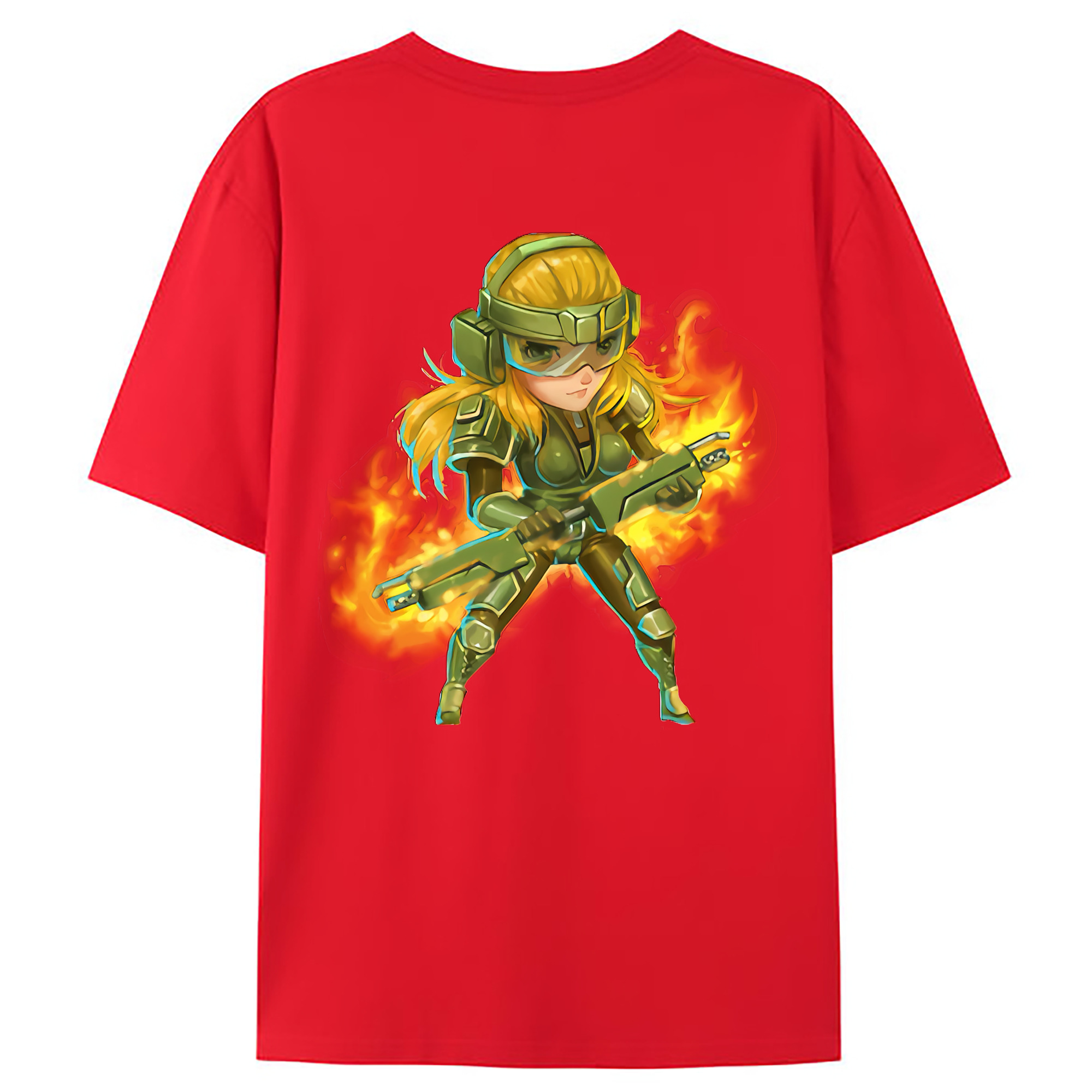 （画像用） リーグ・オブ・レジェンド League of Legends LOL 綿100％ メンズ半袖Tシャツ（バックプリント） 通気性