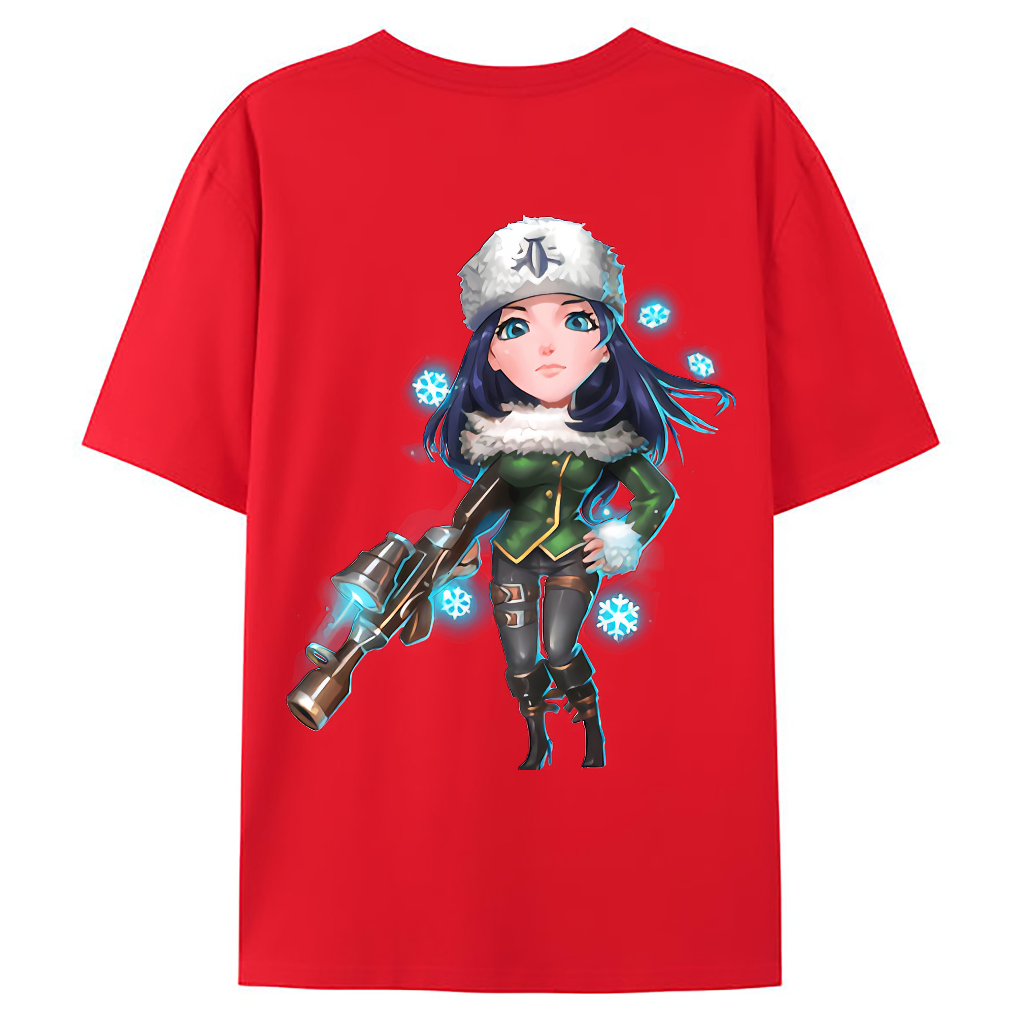 （画像用） リーグ・オブ・レジェンド League of Legends LOL 綿100％ メンズ半袖Tシャツ（バックプリント） 通気性