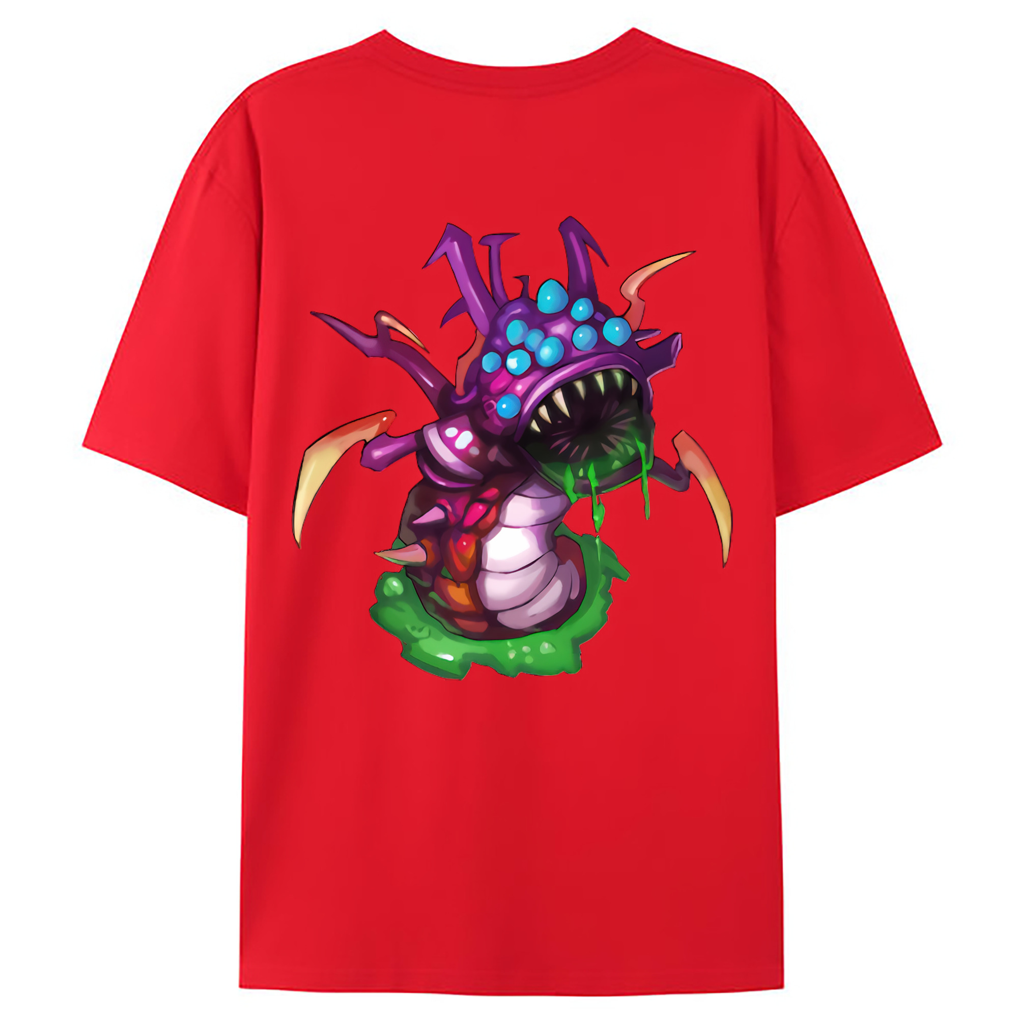 （画像用） リーグ・オブ・レジェンド League of Legends LOL 綿100％ メンズ半袖Tシャツ（バックプリント） 通気性