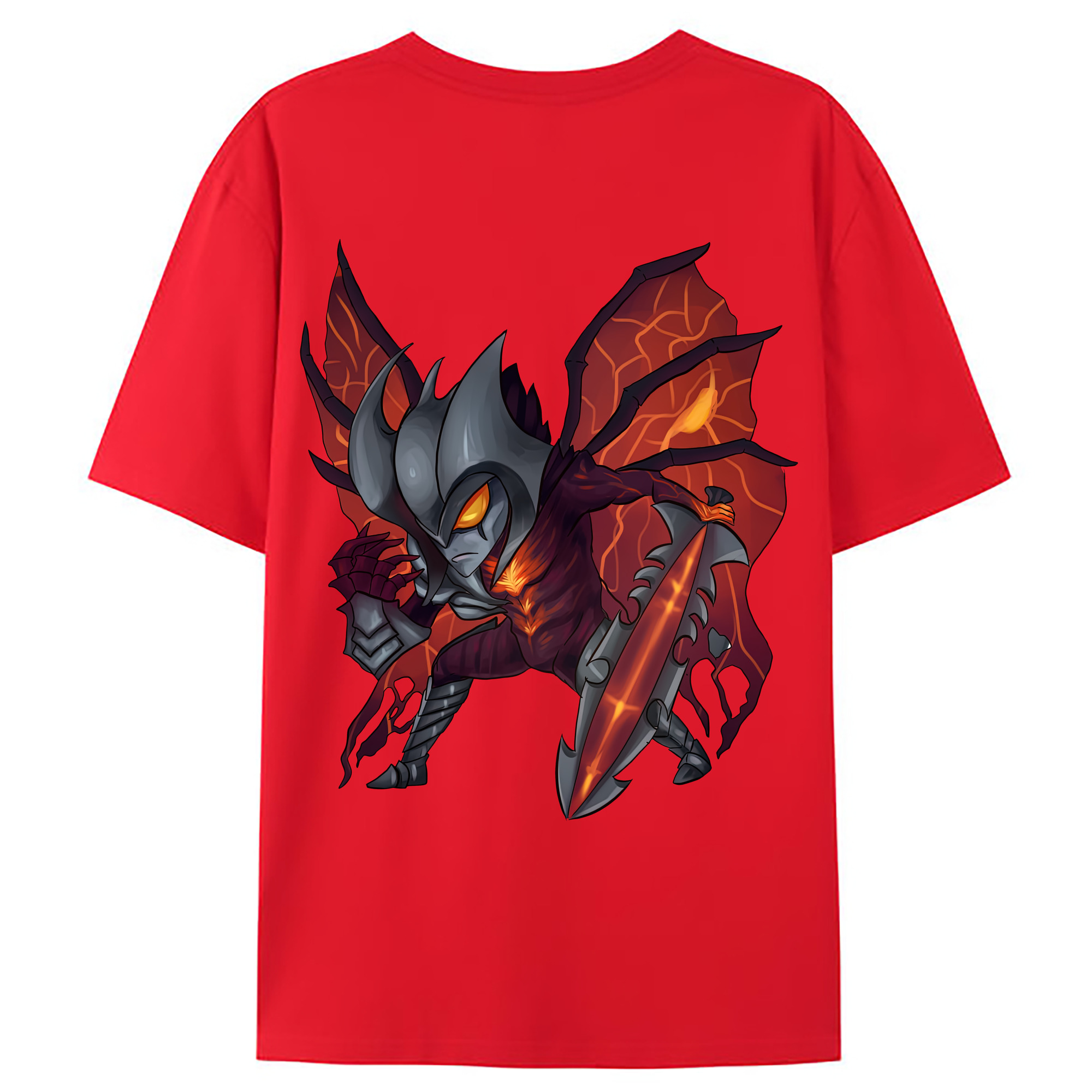 （画像用） リーグ・オブ・レジェンド League of Legends LOL 綿100％ メンズ半袖Tシャツ（バックプリント） 通気性
