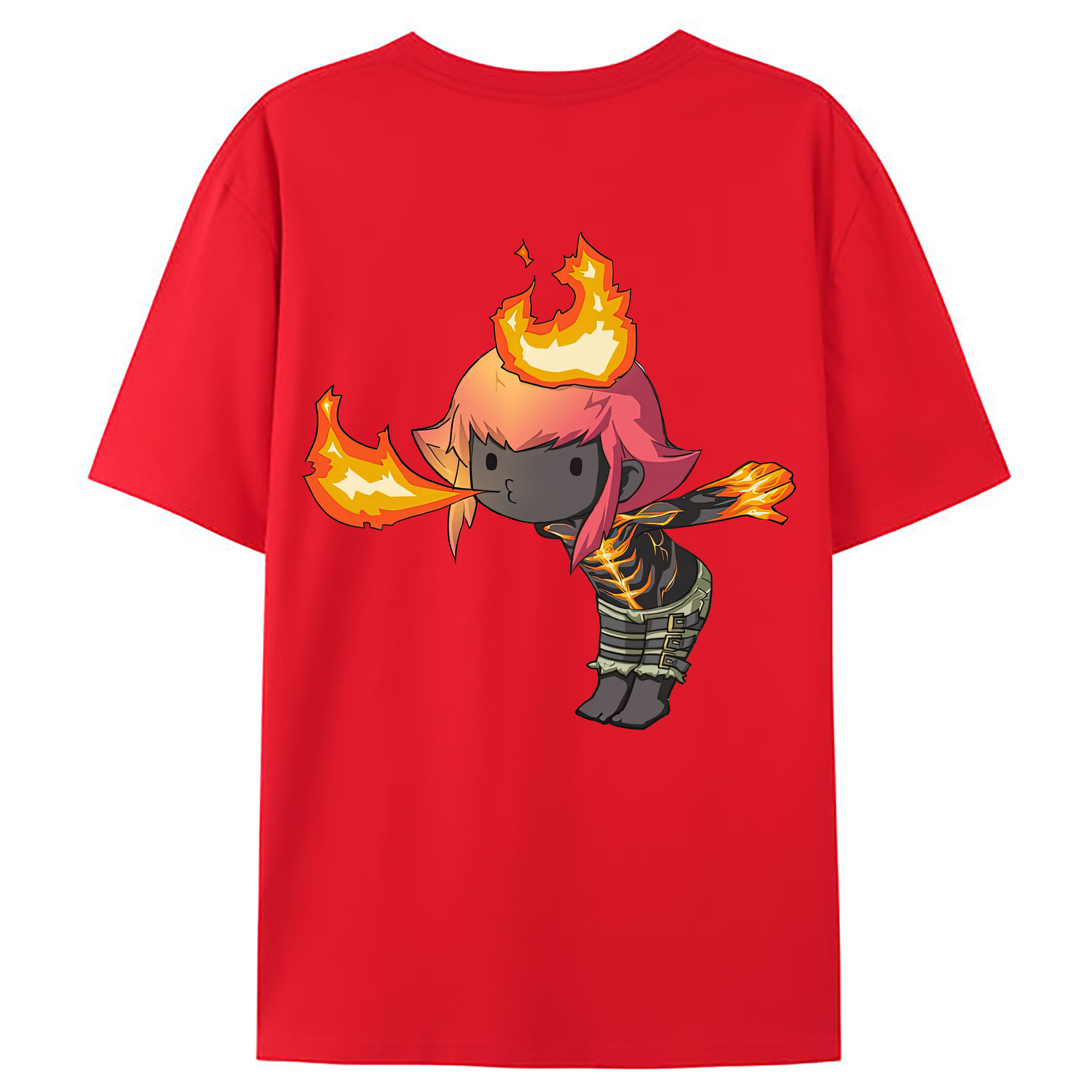 （画像用） リーグ・オブ・レジェンド League of Legends LOL 綿100％ メンズ半袖Tシャツ（バックプリント） 通気性