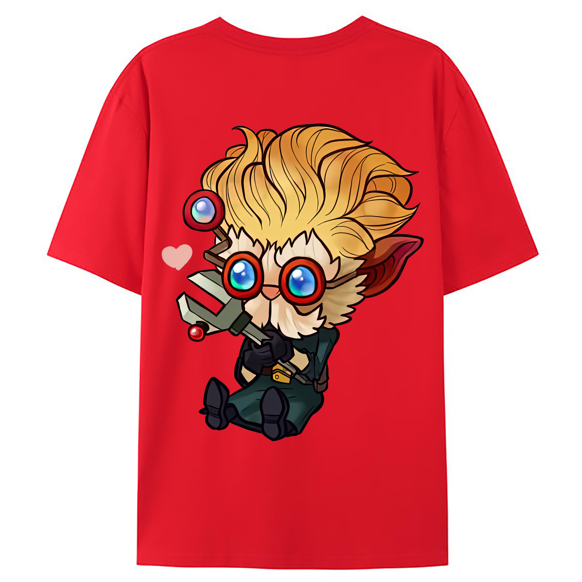 （画像用） リーグ・オブ・レジェンド League of Legends LOL 綿100％ メンズ半袖Tシャツ（バックプリント） 通気性