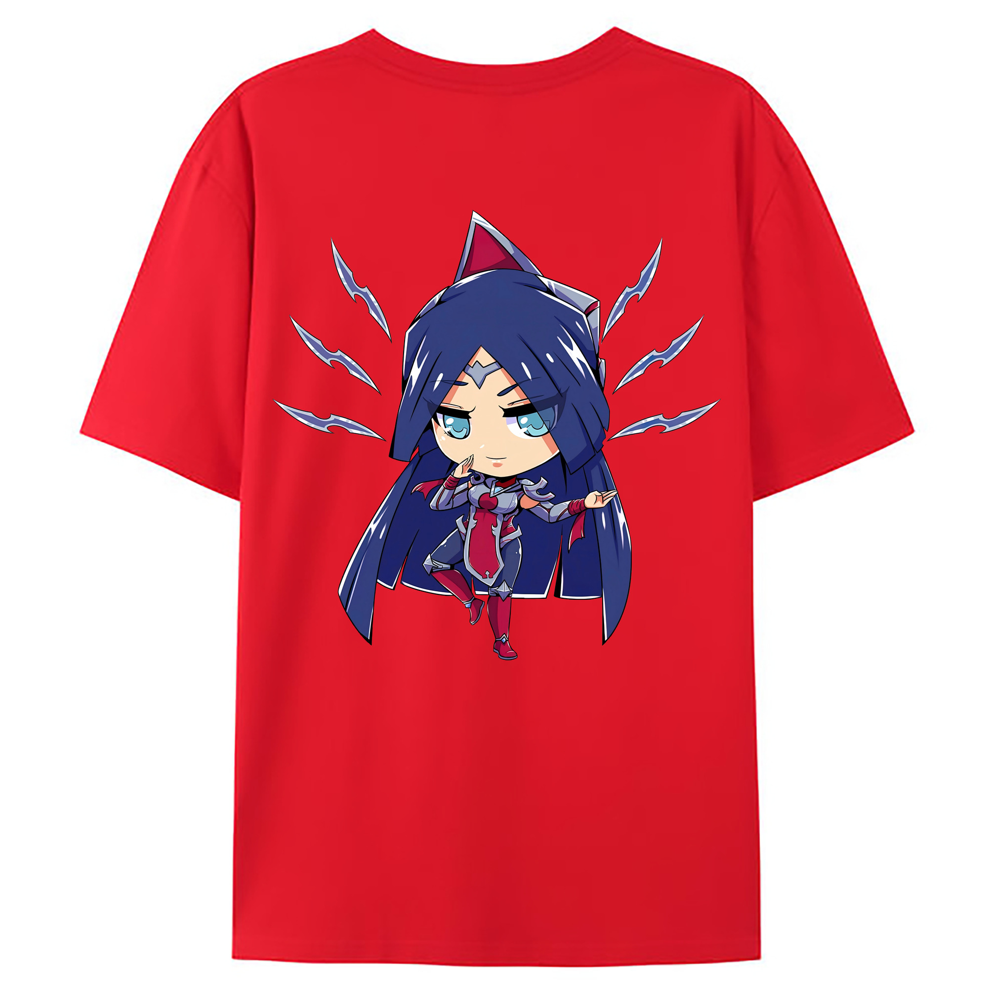 （画像用） リーグ・オブ・レジェンド League of Legends LOL 綿100％ メンズ半袖Tシャツ（バックプリント） 通気性