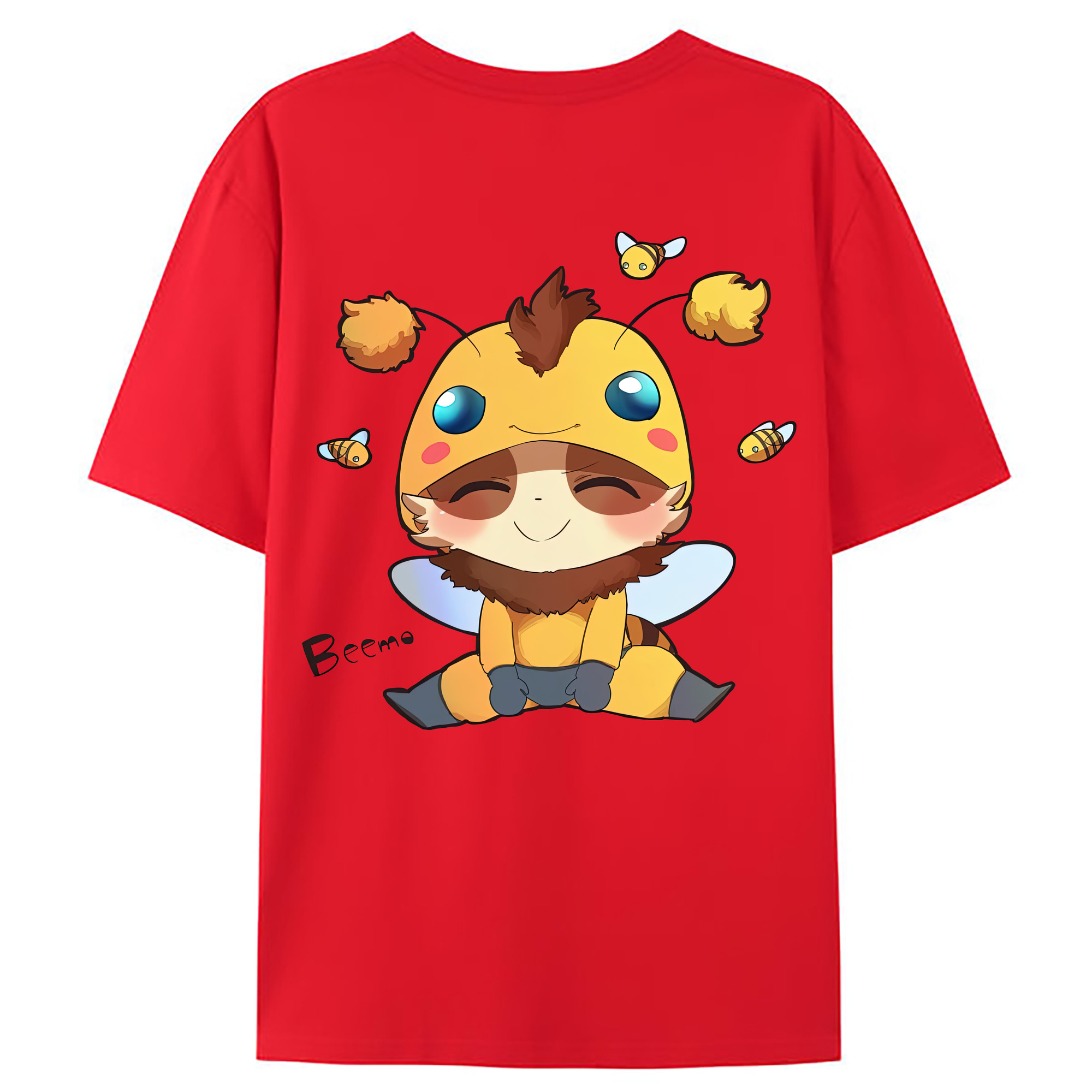 （画像用） リーグ・オブ・レジェンド League of Legends LOL 綿100％ メンズ半袖Tシャツ（バックプリント） 通気性