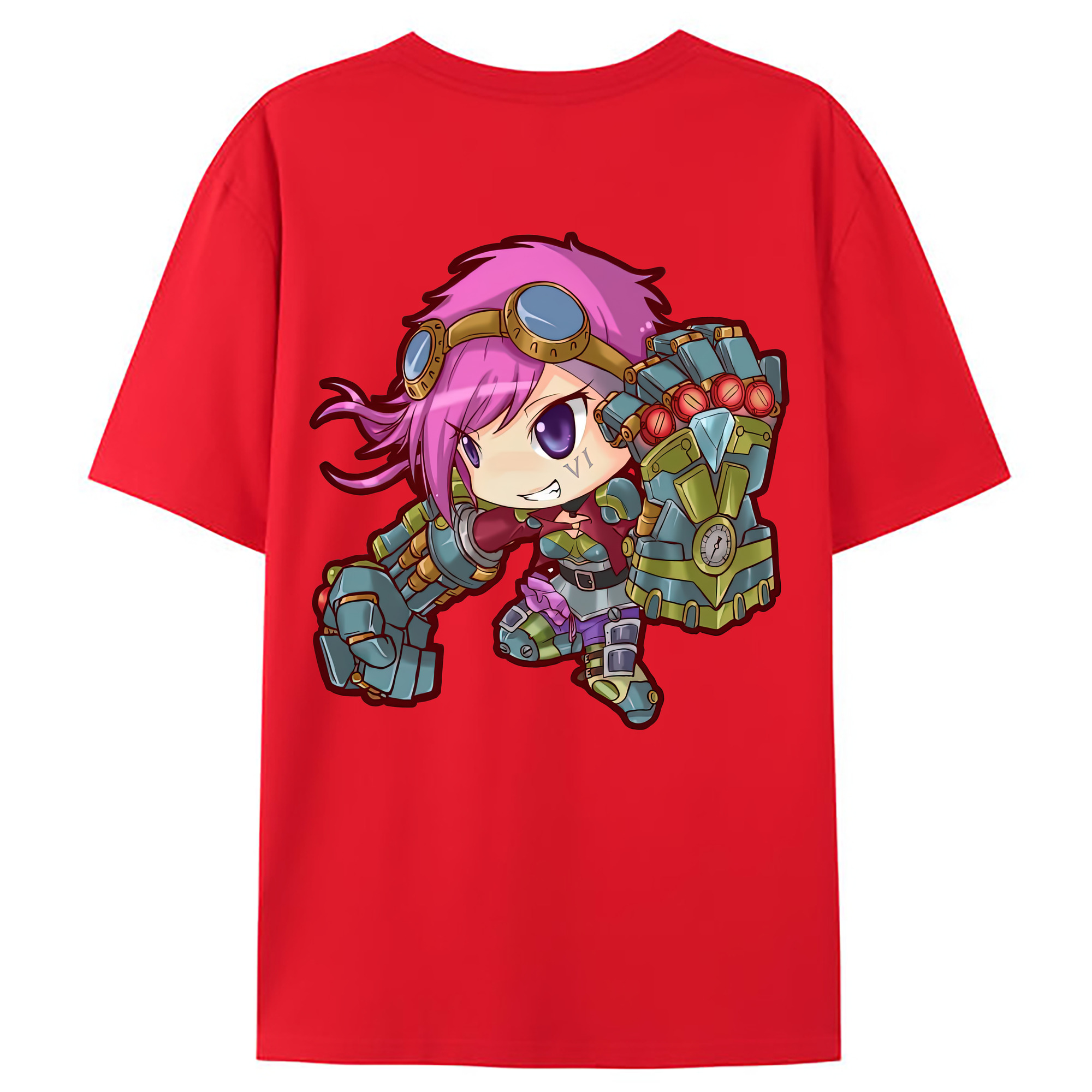 （画像用） リーグ・オブ・レジェンド League of Legends LOL 綿100％ メンズ半袖Tシャツ（バックプリント） 通気性