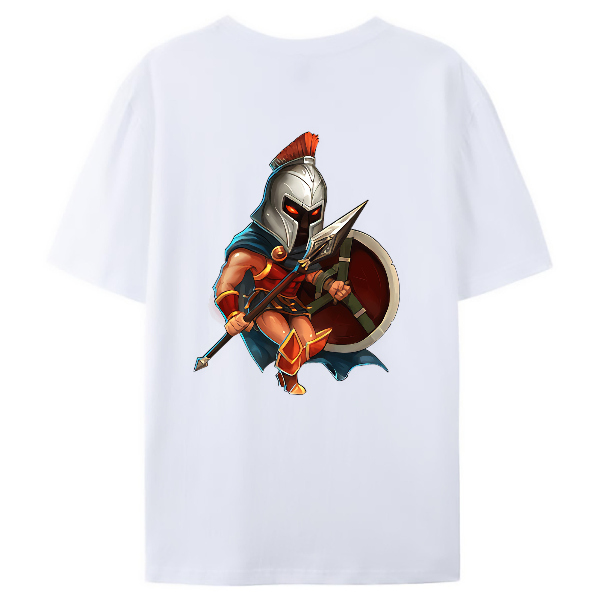（画像用） リーグ・オブ・レジェンド League of Legends LOL 綿100％ メンズ半袖Tシャツ（バックプリント） 通気性