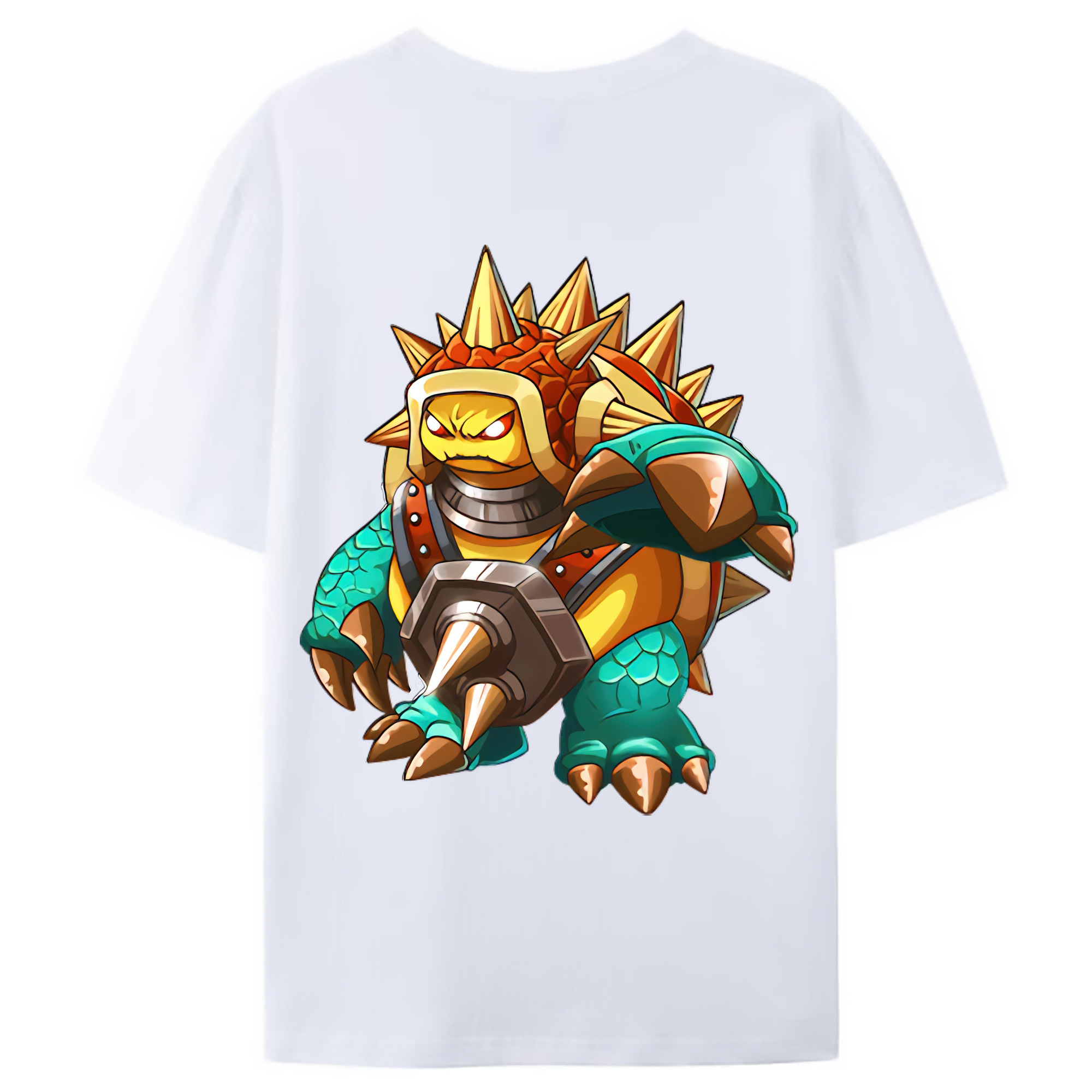 （画像用） リーグ・オブ・レジェンド League of Legends LOL 綿100％ メンズ半袖Tシャツ（バックプリント） 通気性